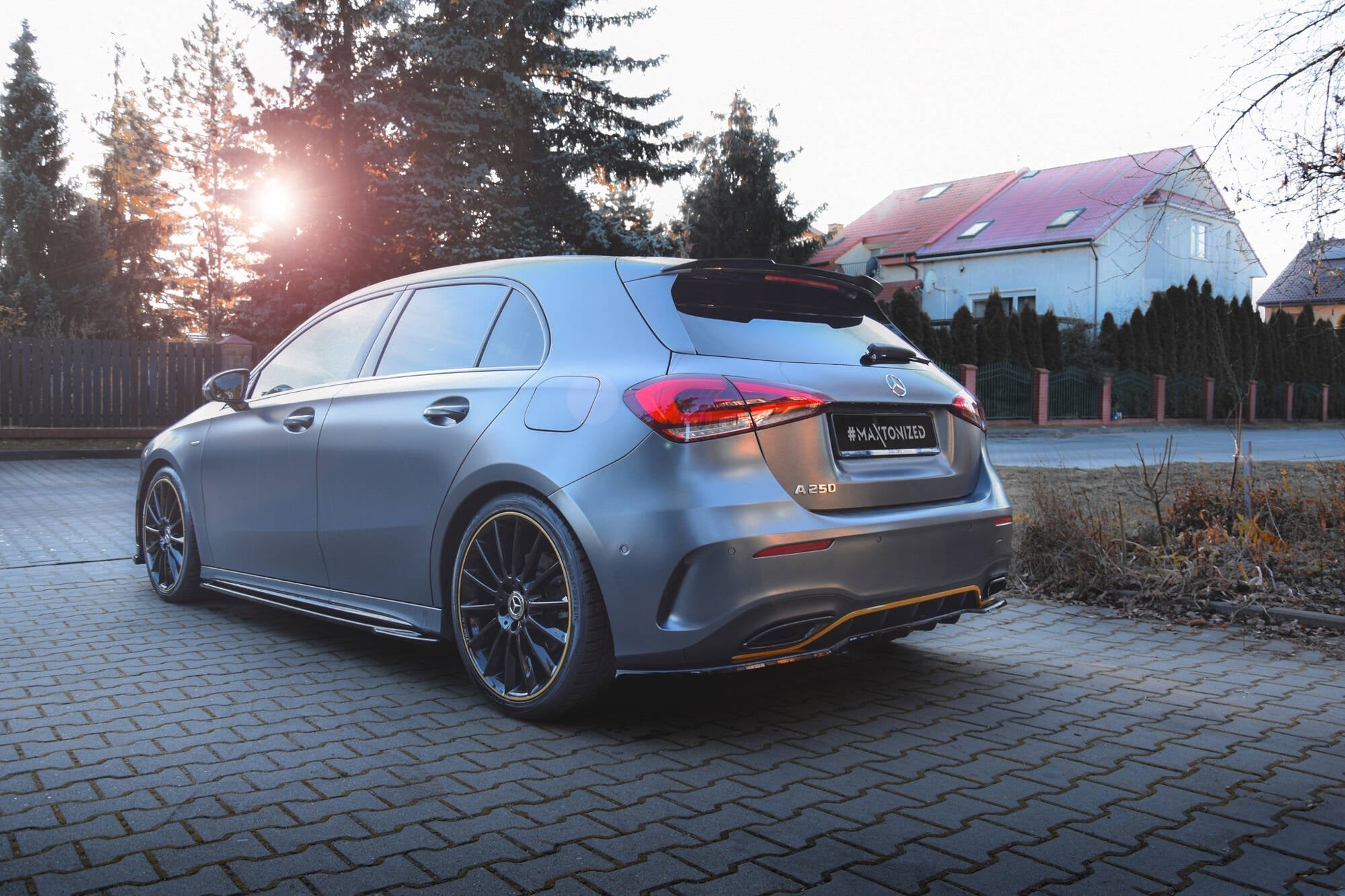 Maxton Design - Spoiler für Mercedes - Benz A AMG - Line Hatchback W177 - Aerowerk.