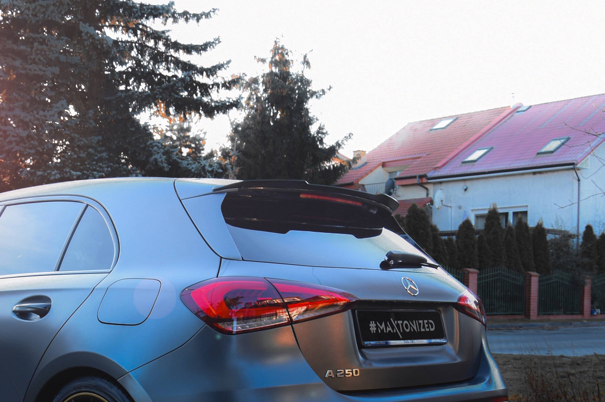 Maxton Design - Spoiler für Mercedes - Benz A AMG - Line Hatchback W177 - Aerowerk.