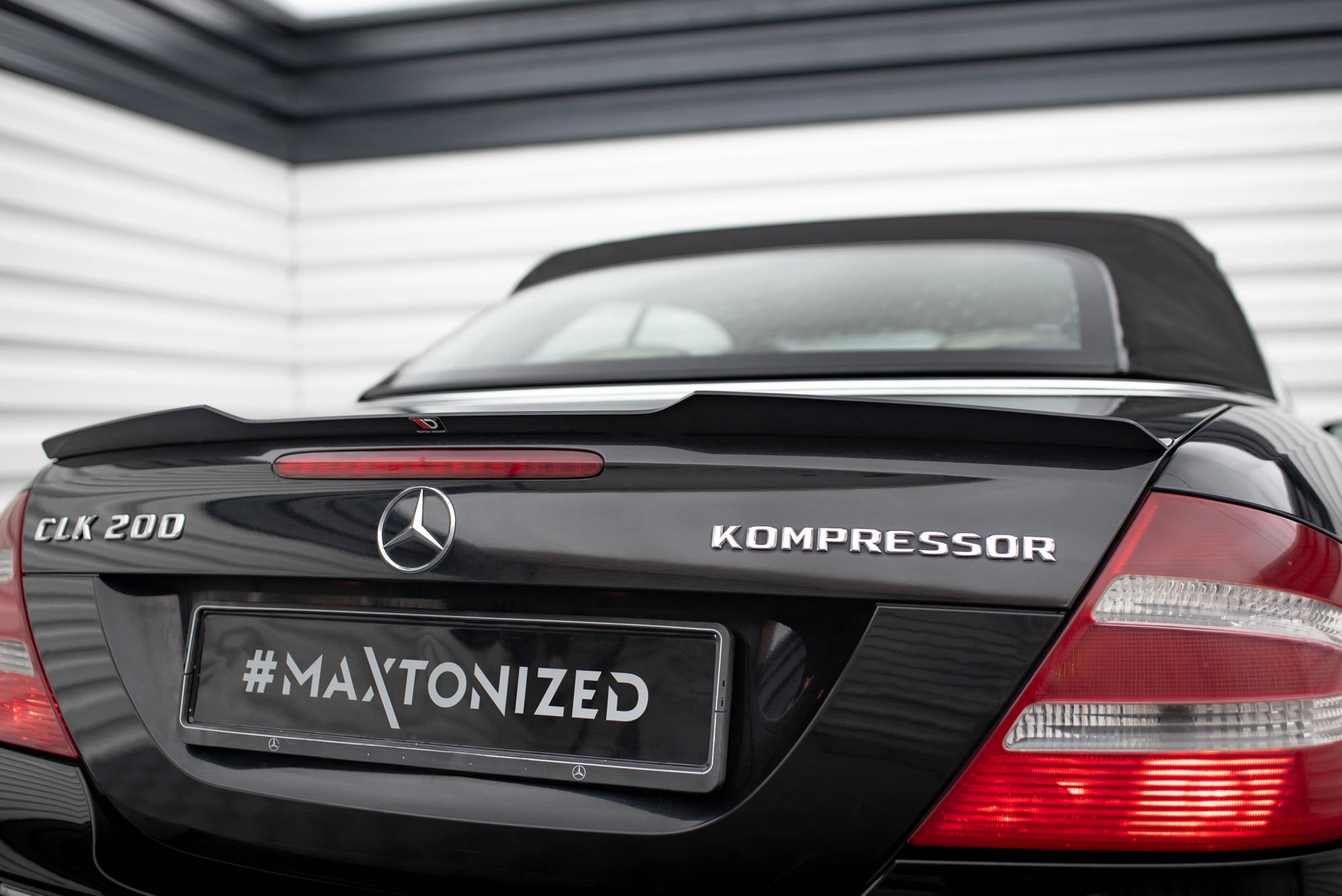 Maxton Design - Spoiler für Mercedes - Benz CLK Cabriolet A209 - Aerowerk.