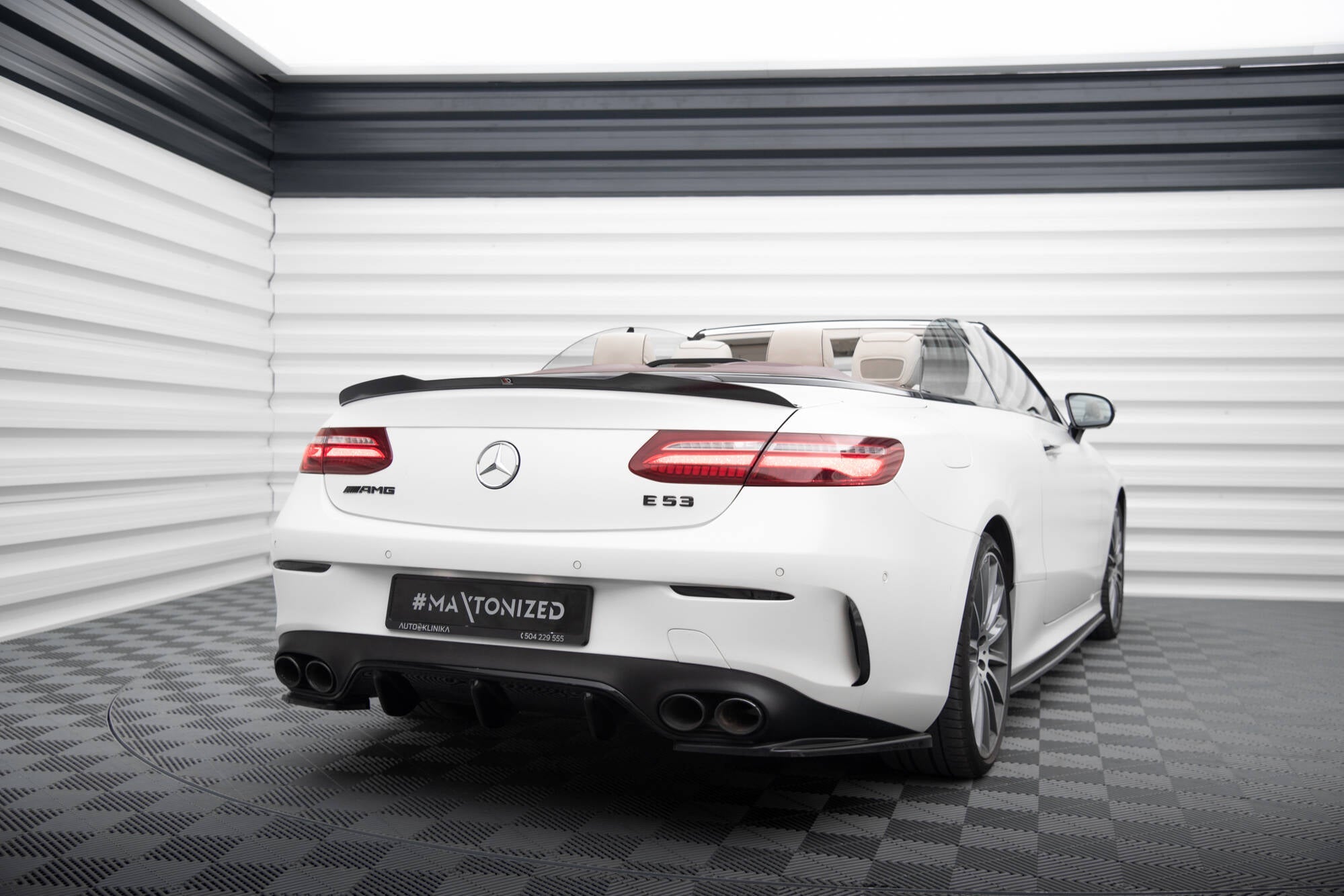 Maxton Design - Spoiler für Mercedes - Benz E Cabriolet AMG - Line / E53 AMG A238 - Aerowerk.