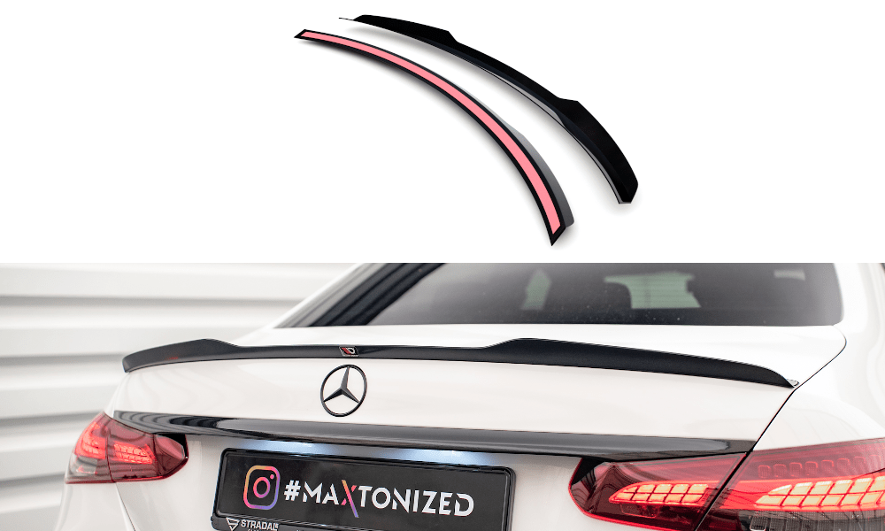 Maxton Design - Spoiler für Mercedes - Benz E Limousine AMG - Line W213 Facelift - Aerowerk.