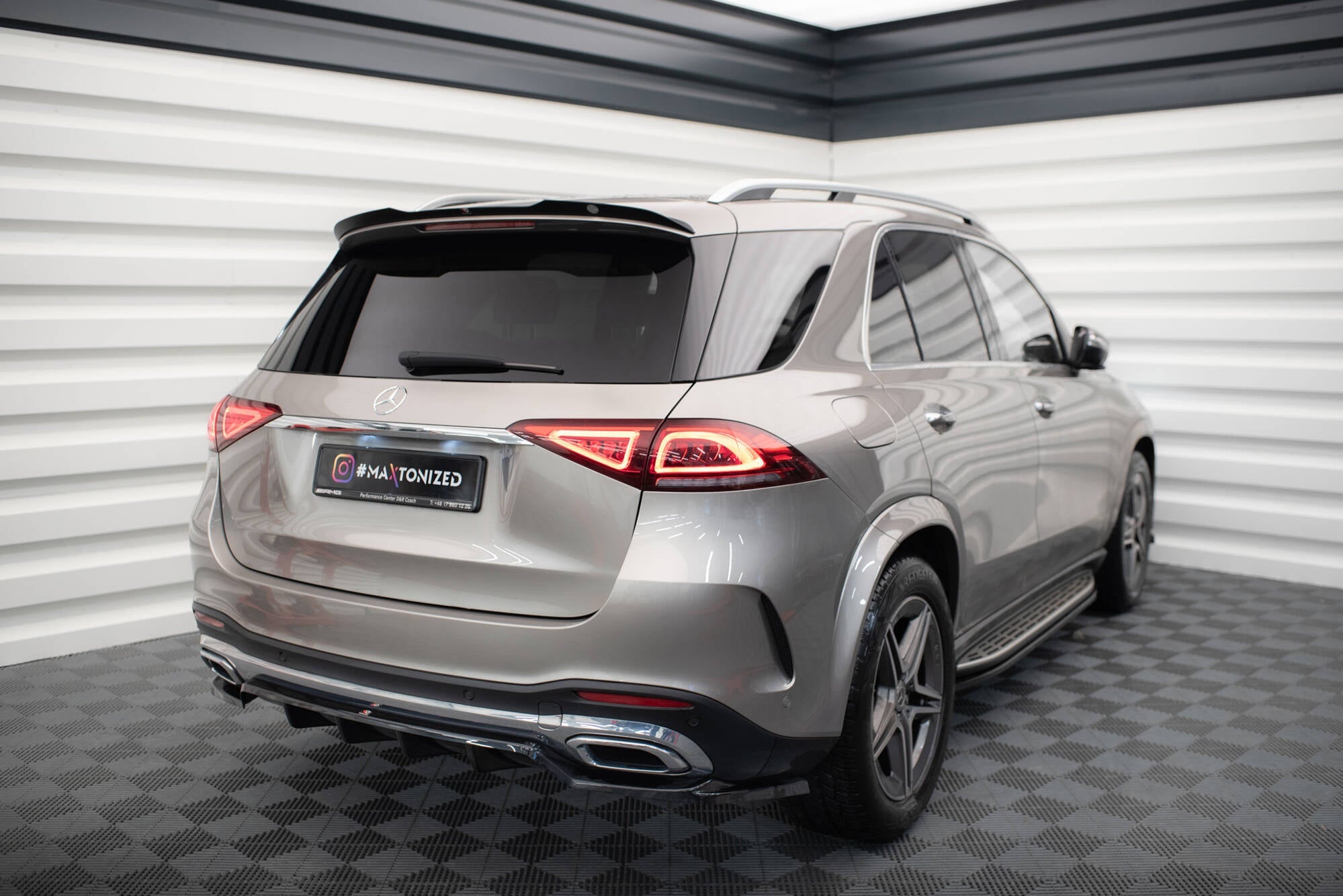 Maxton Design - Spoiler für Mercedes - Benz GLE SUV AMG - Line / AMG W167 / W167 Facelift - Aerowerk.