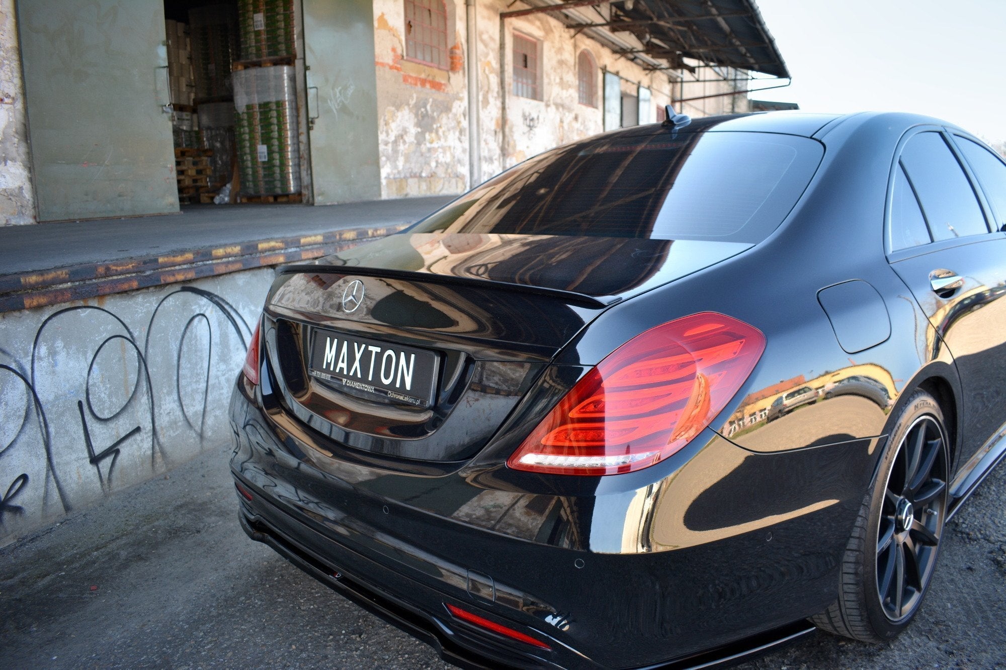 Maxton Design - Spoiler für Mercedes - Benz S W222 / W222 Facelift - Aerowerk.