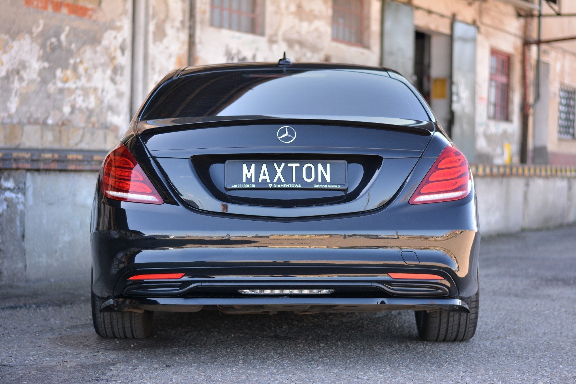 Maxton Design - Spoiler für Mercedes - Benz S W222 / W222 Facelift - Aerowerk.