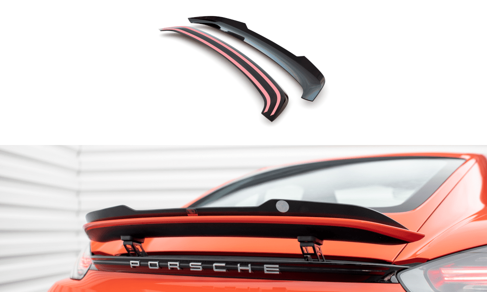Maxton Design - Spoiler für Porsche 718 Cayman 982c - Aerowerk.
