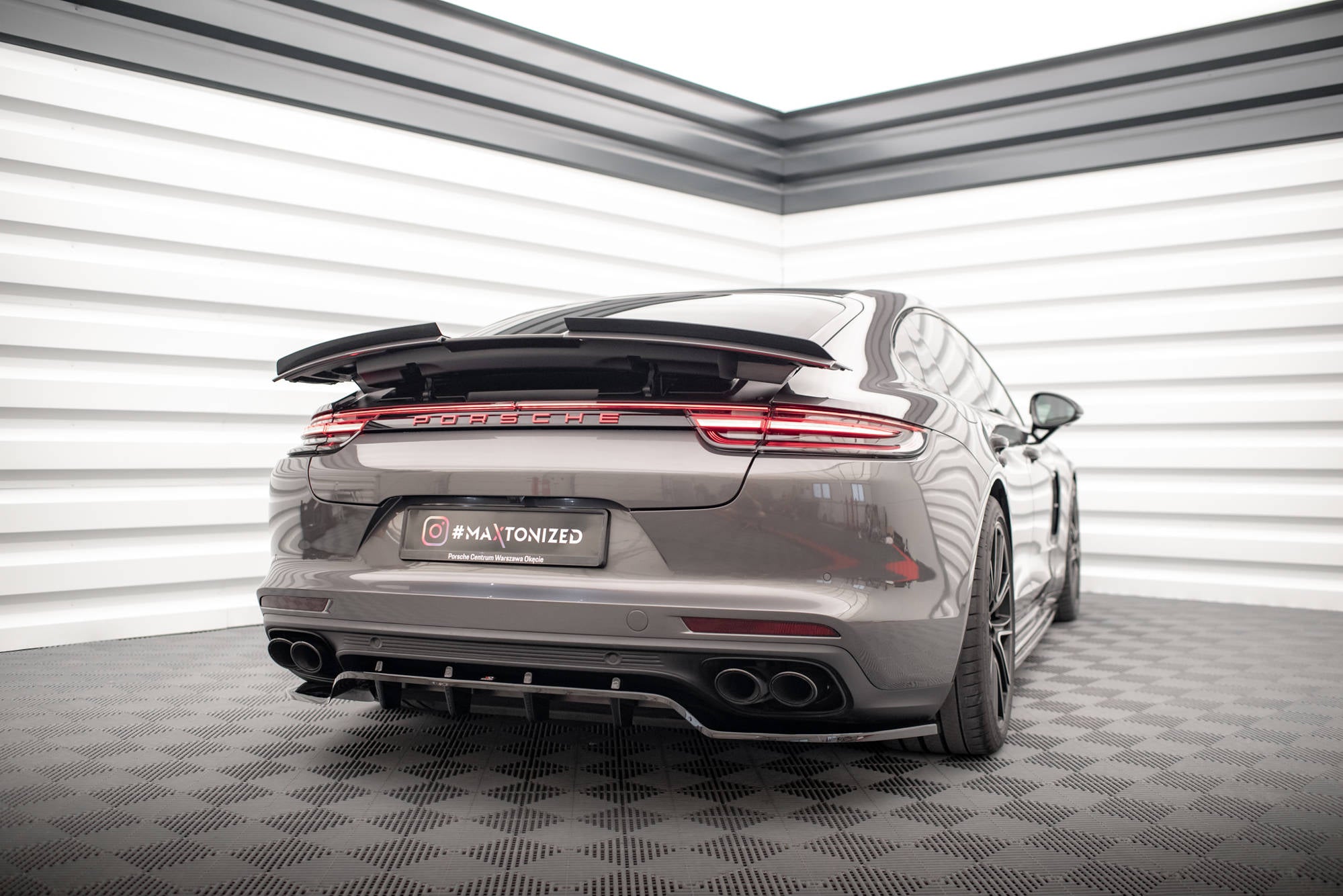 Maxton Design - Spoiler für Porsche Panamera GTS / Panamera E - Hybrid / Panamera Turbo S E - Hybrid 971 - Aerowerk.