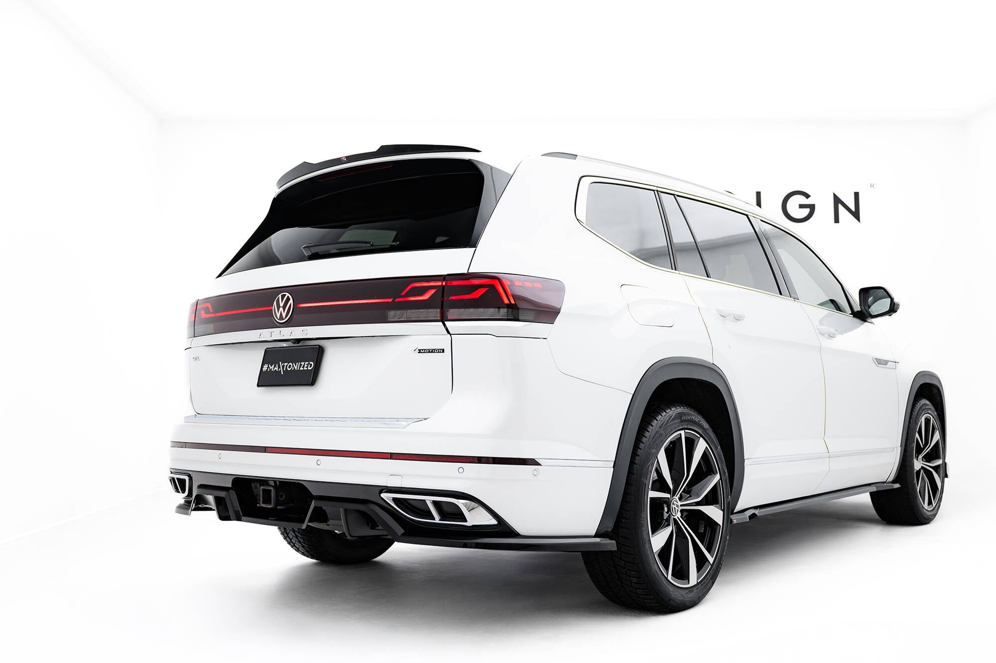 Maxton Design - Spoiler für VW Atlas R - Line Mk1 Facelift 2 - Aerowerk.