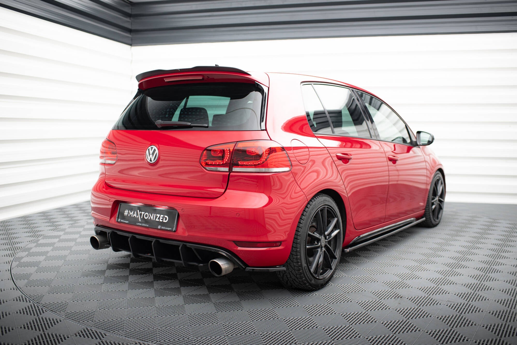 Maxton Design - Spoiler für VW GOLF 6 GTI / R - Aerowerk.