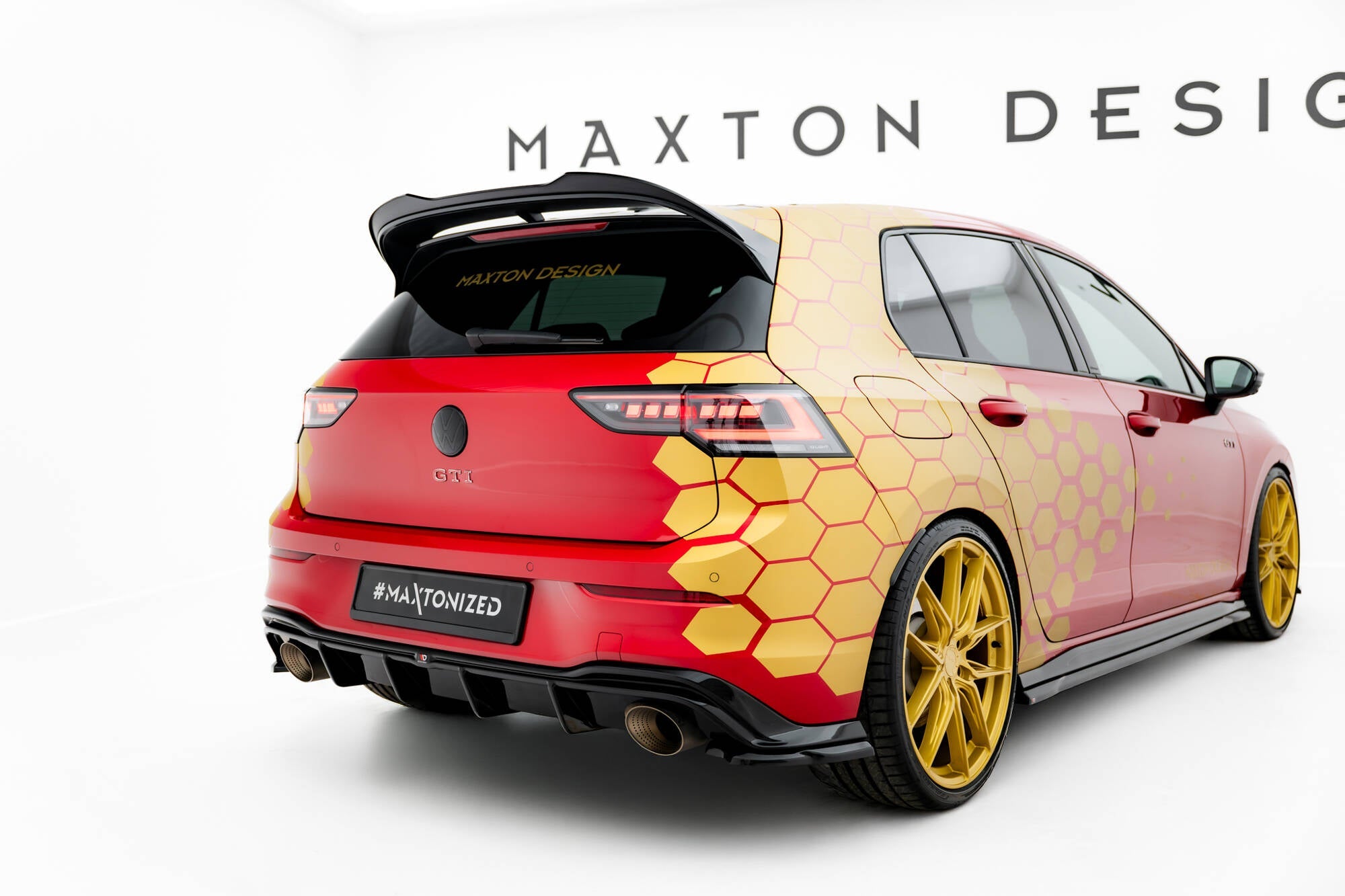 Maxton Design - Spoiler für VW Golf GTI Clubsport Mk8 Facelift - Aerowerk.