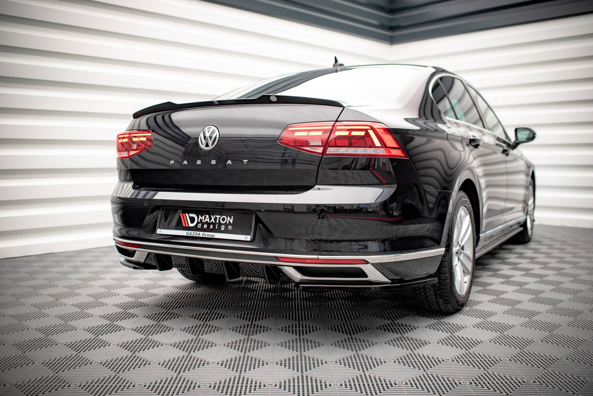 Maxton Design - Spoiler für VW Passat Limousine B8 Facelift - Aerowerk.