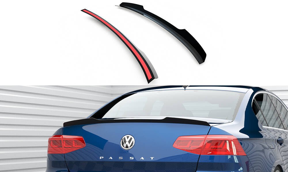 Maxton Design - Spoiler für VW Passat Limousine R - Line Mk8 - Aerowerk.