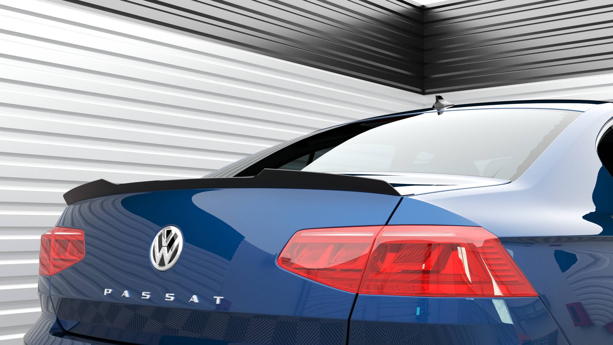 Maxton Design - Spoiler für VW Passat Limousine R - Line Mk8 - Aerowerk.