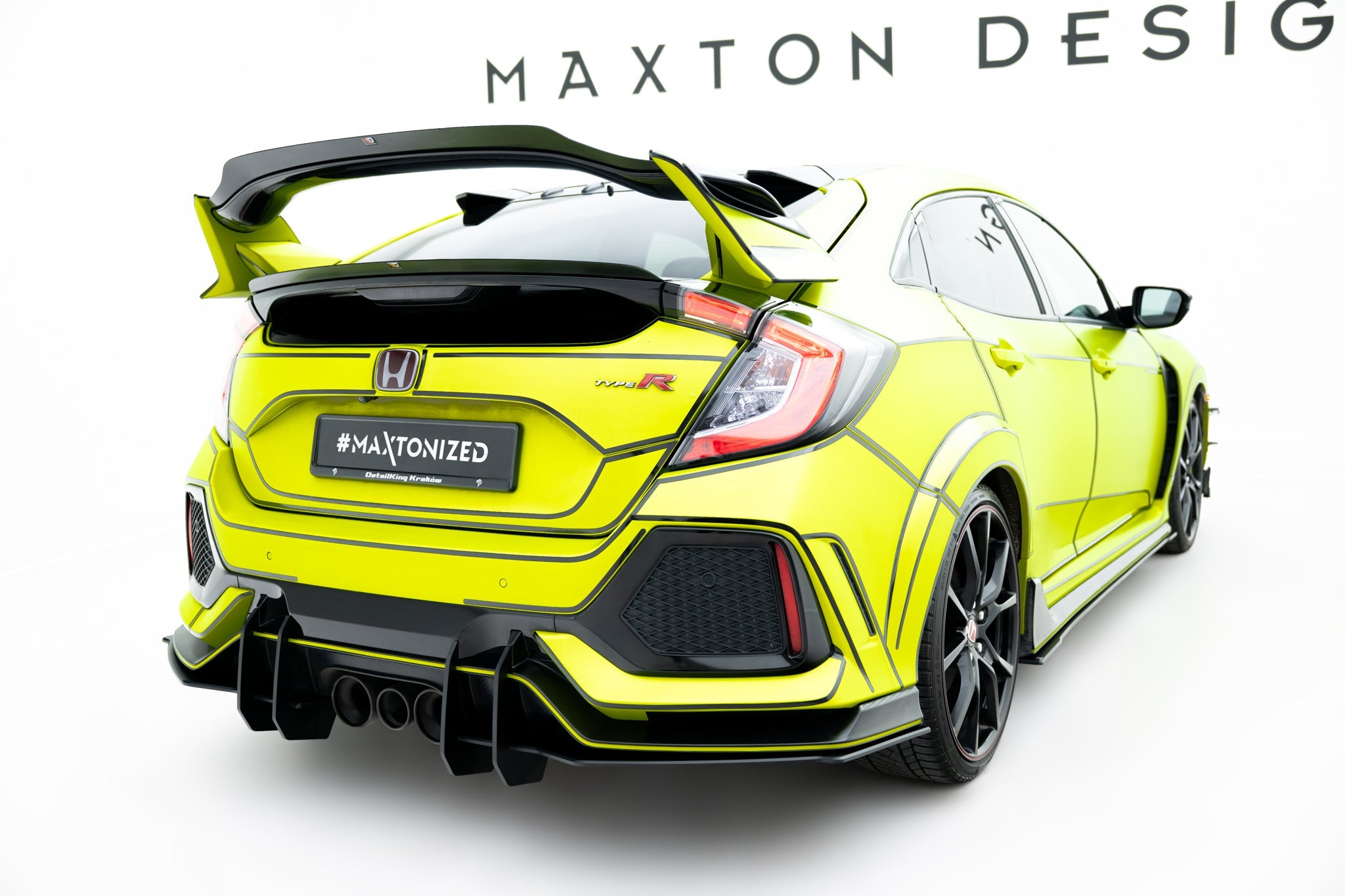 Maxton Design - Spoiler Seiten Erweiterung für Honda Civic Type - R Mk10 / Mk10 Facelift - Aerowerk.