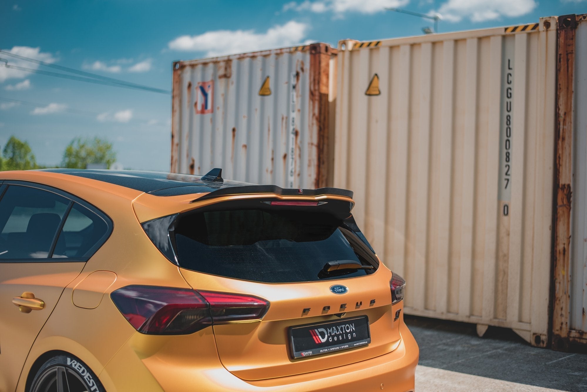 Maxton Design - Spoiler V1 für Ford Focus Hatchback ST Mk4 - Aerowerk.