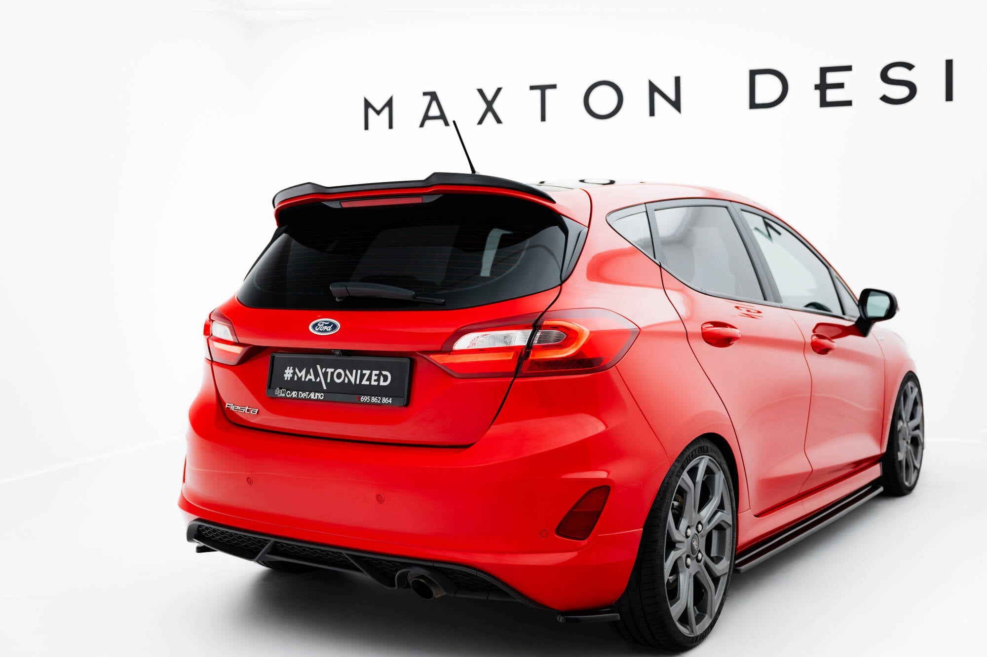 Maxton Design - Spoiler V2 für Ford Fiesta Mk8 ST / ST - Line - Aerowerk.