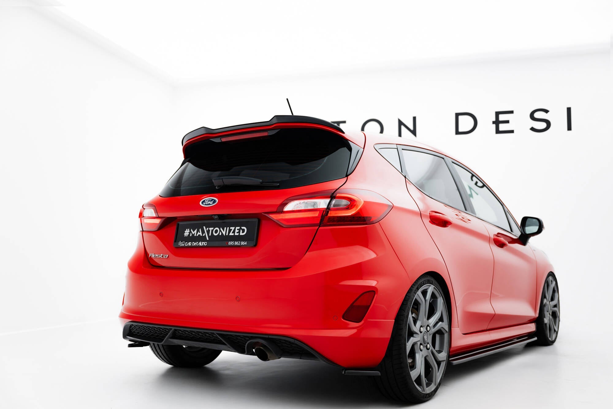 Maxton Design - Spoiler V2 für Ford Fiesta Mk8 ST / ST - Line - Aerowerk.