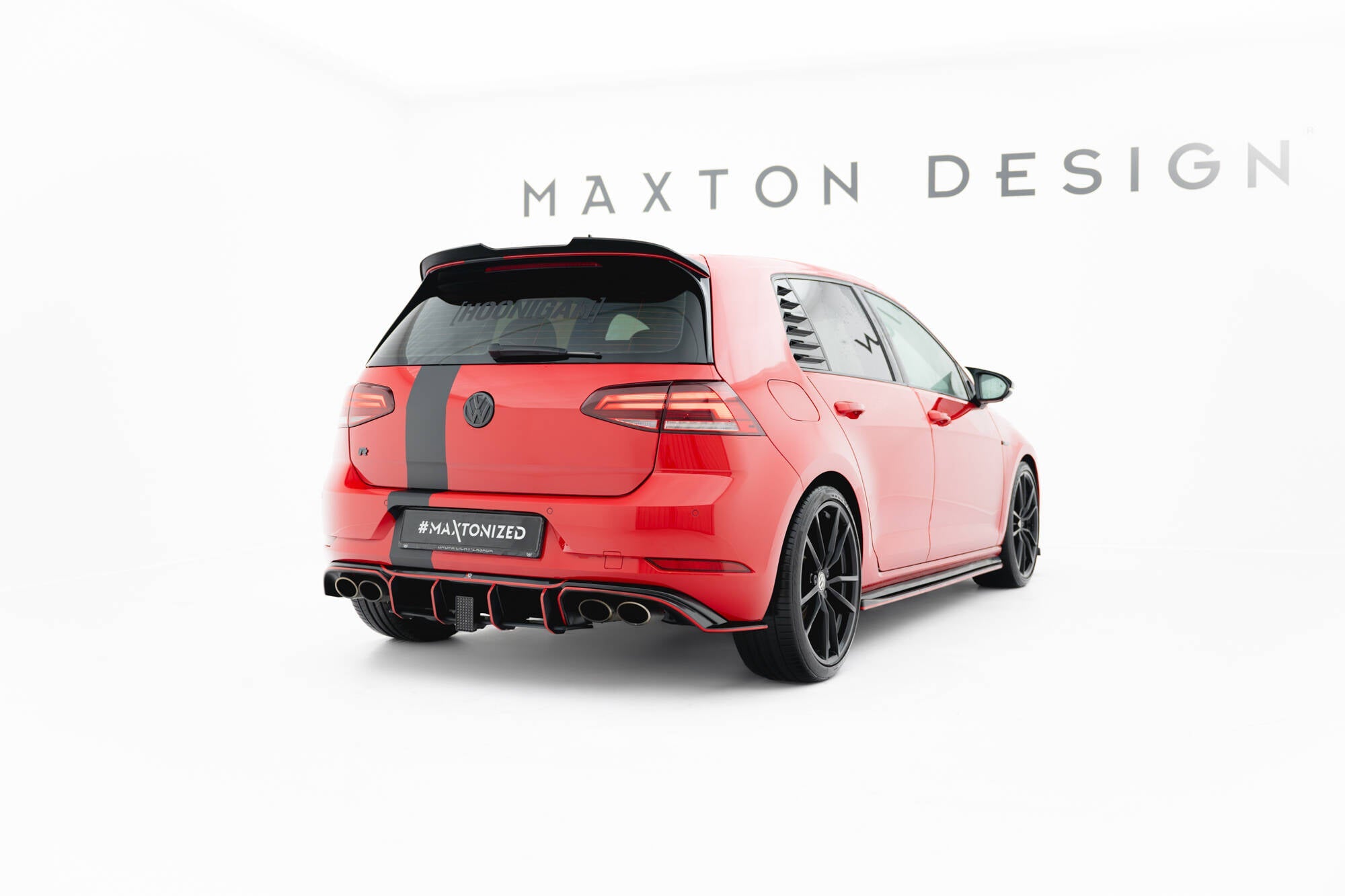 Maxton Design - Spoiler V2 für VW Golf 7 R / R - Line / GTI - Aerowerk.