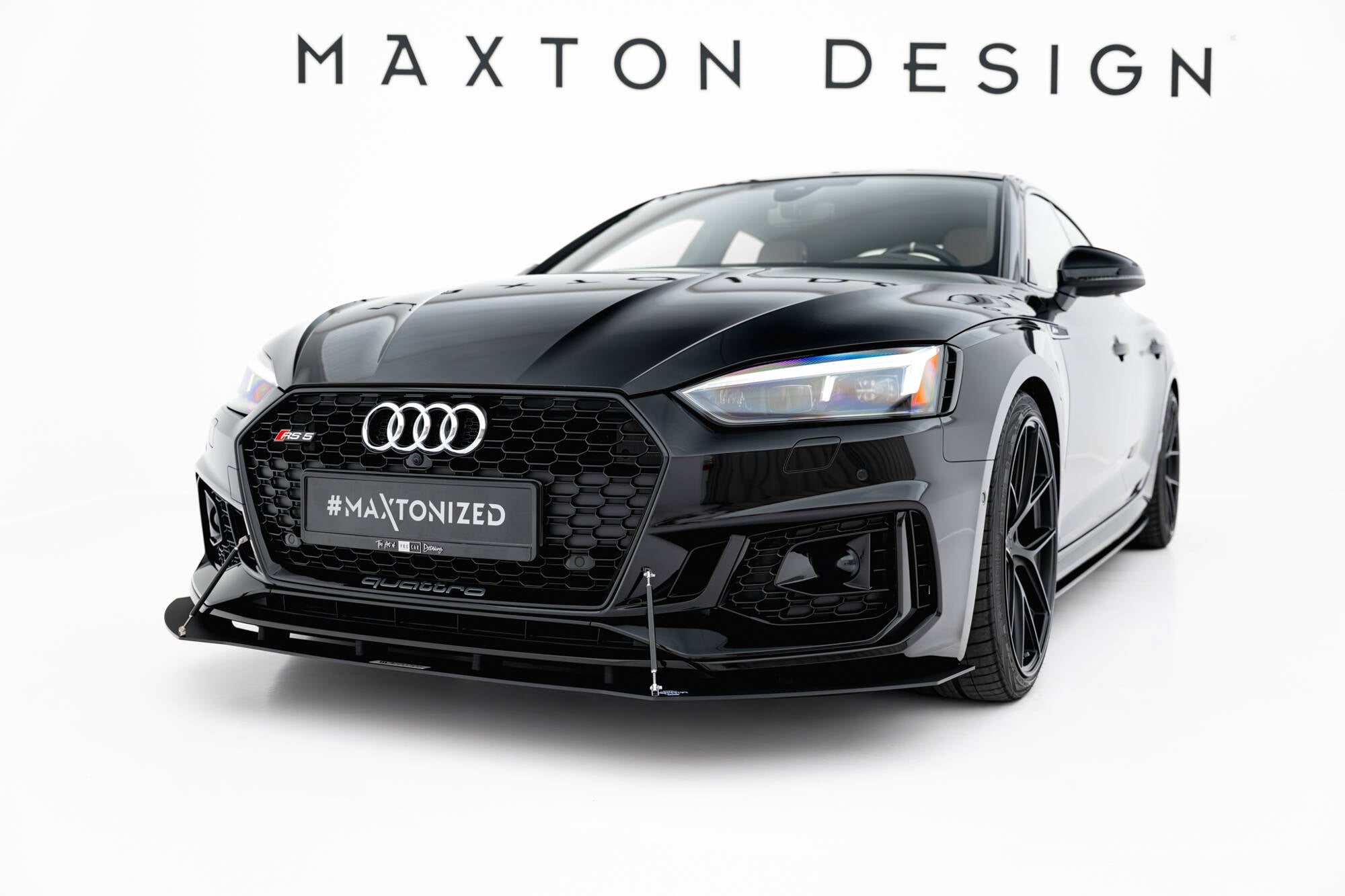 Maxton Design - Sport Frontlippe V1 für Audi RS5 Coupe / Sportback F5 - Aerowerk.