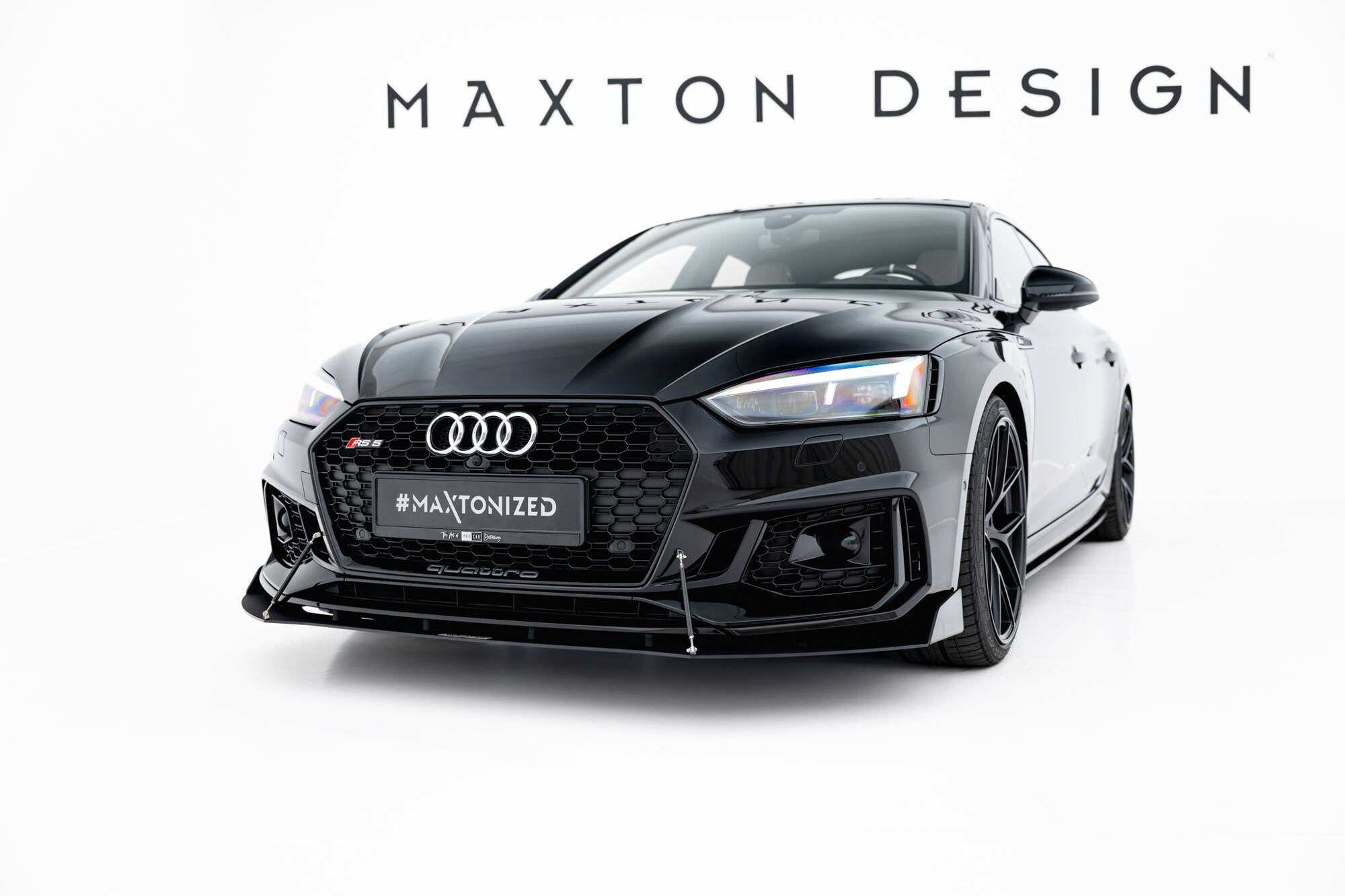 Maxton Design - Sport Frontlippe V2 für Audi RS5 Coupe / Sportback F5 - Aerowerk.