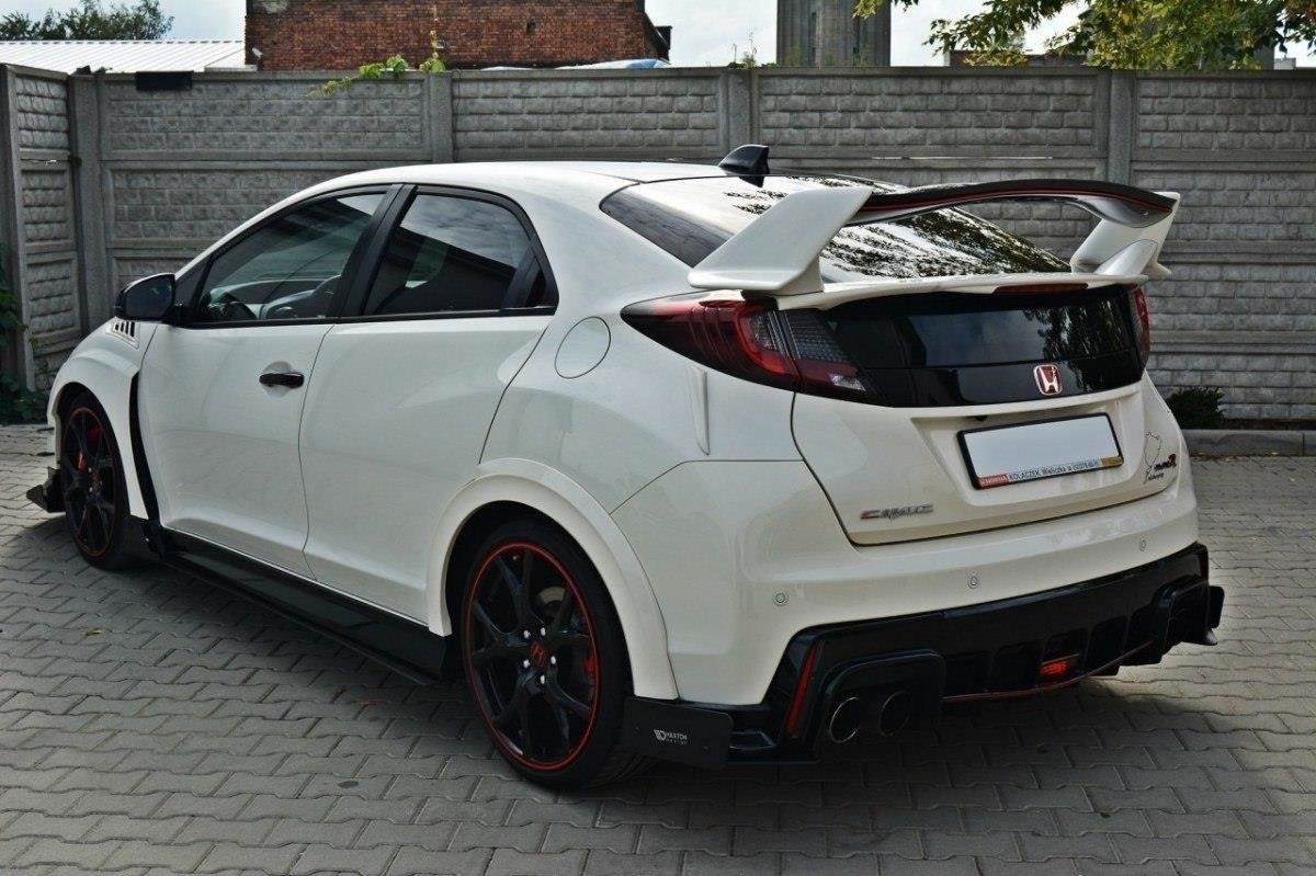 Maxton Design - SPORT Heck Ansatz Flaps Diffusor für HONDA CIVIC IX TYPE R - Aerowerk.