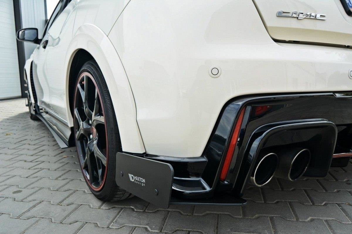 Maxton Design - SPORT Heck Ansatz Flaps Diffusor für HONDA CIVIC IX TYPE R - Aerowerk.