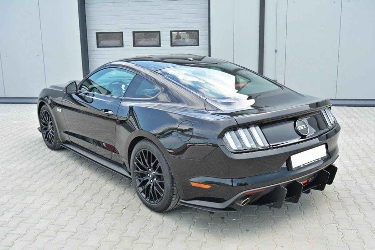 Maxton Design - Sport Seitenschweller Ansatz passend für Ford Mustang GT Mk6 - Aerowerk.