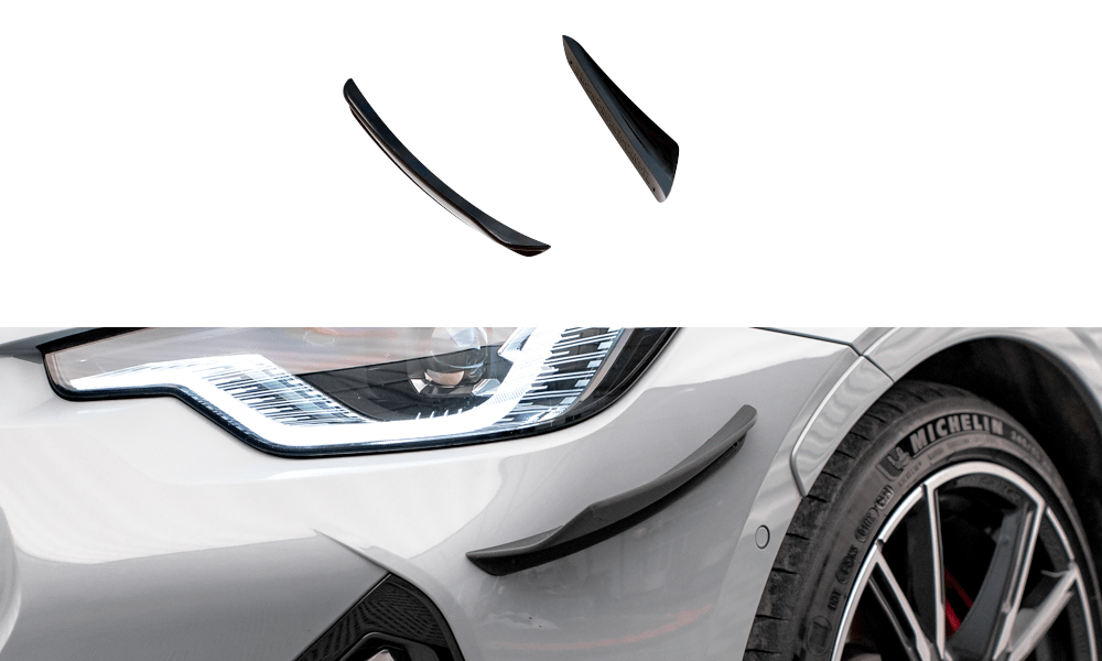 Maxton Design - Stoßstangen Flaps Wings vorne Canards für BMW 2er Coupe M - Paket / M240i G42 - Aerowerk.
