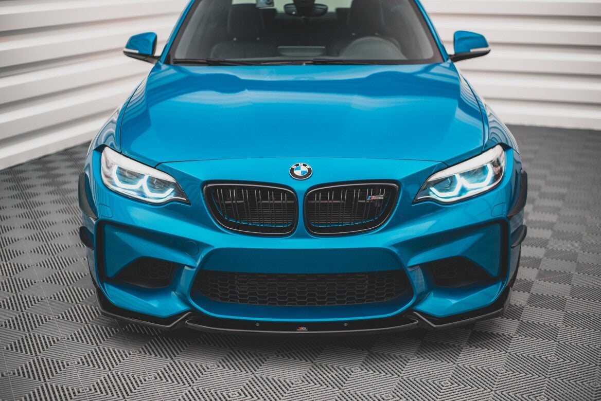 Stoßstangen Flaps Wings vorne Canards für BMW M2 F87 - Aerowerk.