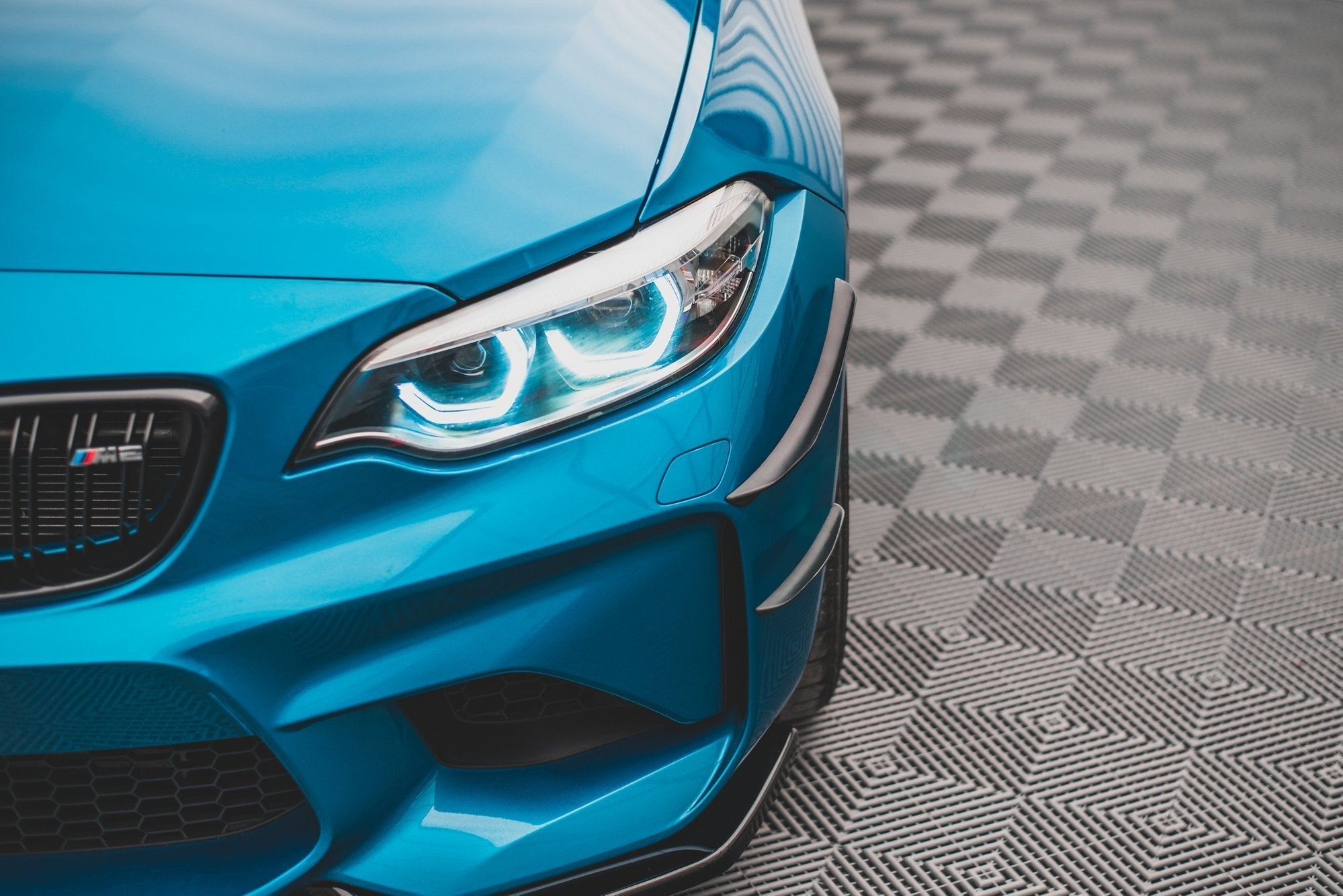 Maxton Design - Stoßstangen Flaps Wings vorne Canards für BMW M2 F87 - Aerowerk.