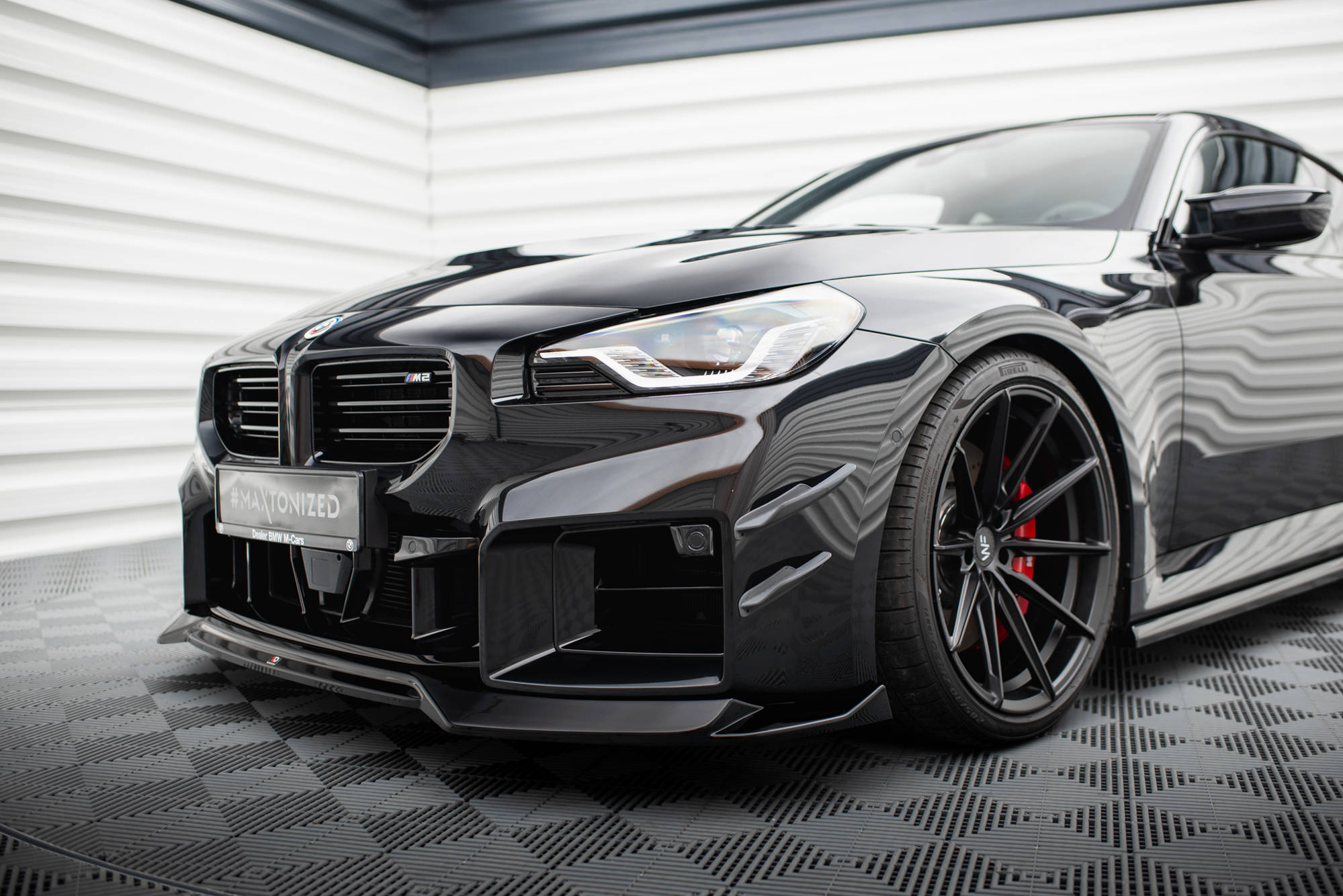 Maxton Design - Stoßstangen Flaps Wings vorne Canards für BMW M2 G87 - Aerowerk.