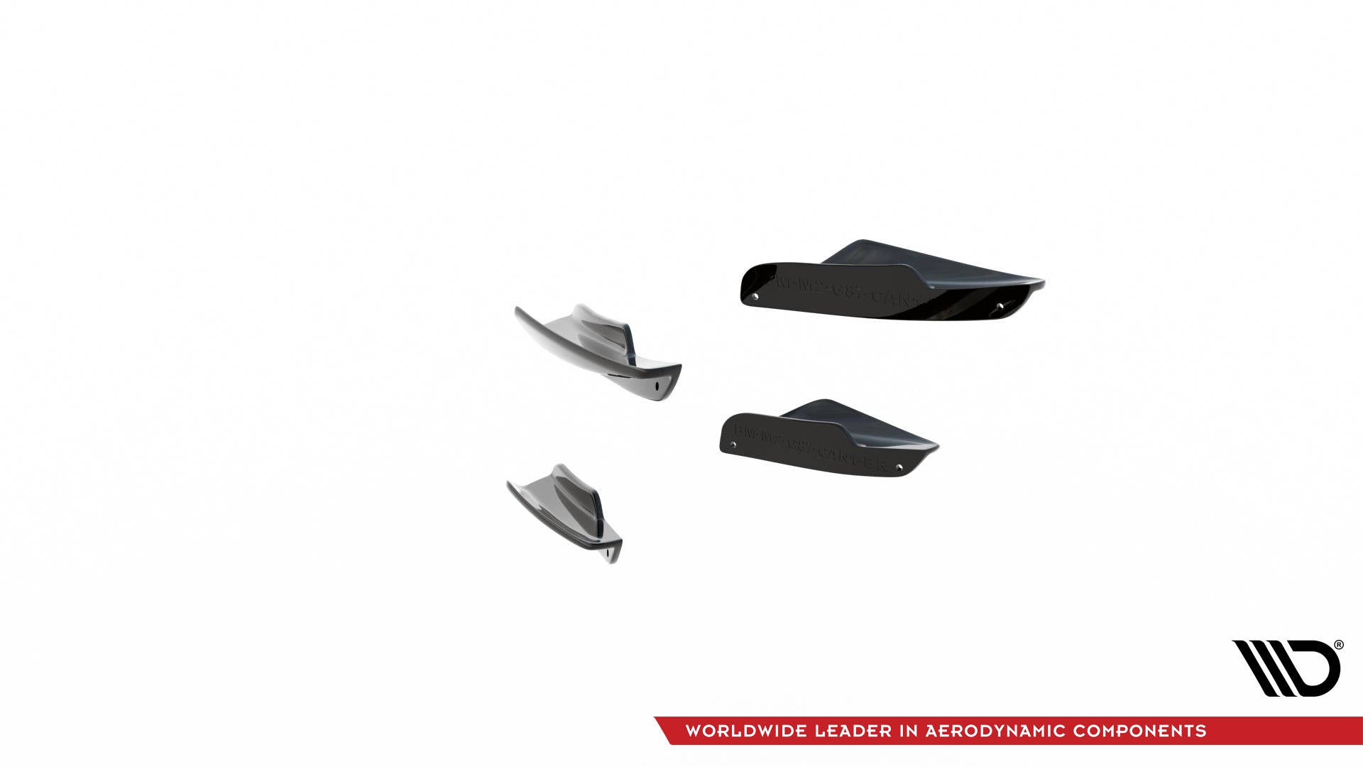 Maxton Design - Stoßstangen Flaps Wings vorne Canards für BMW M2 G87 - Aerowerk.