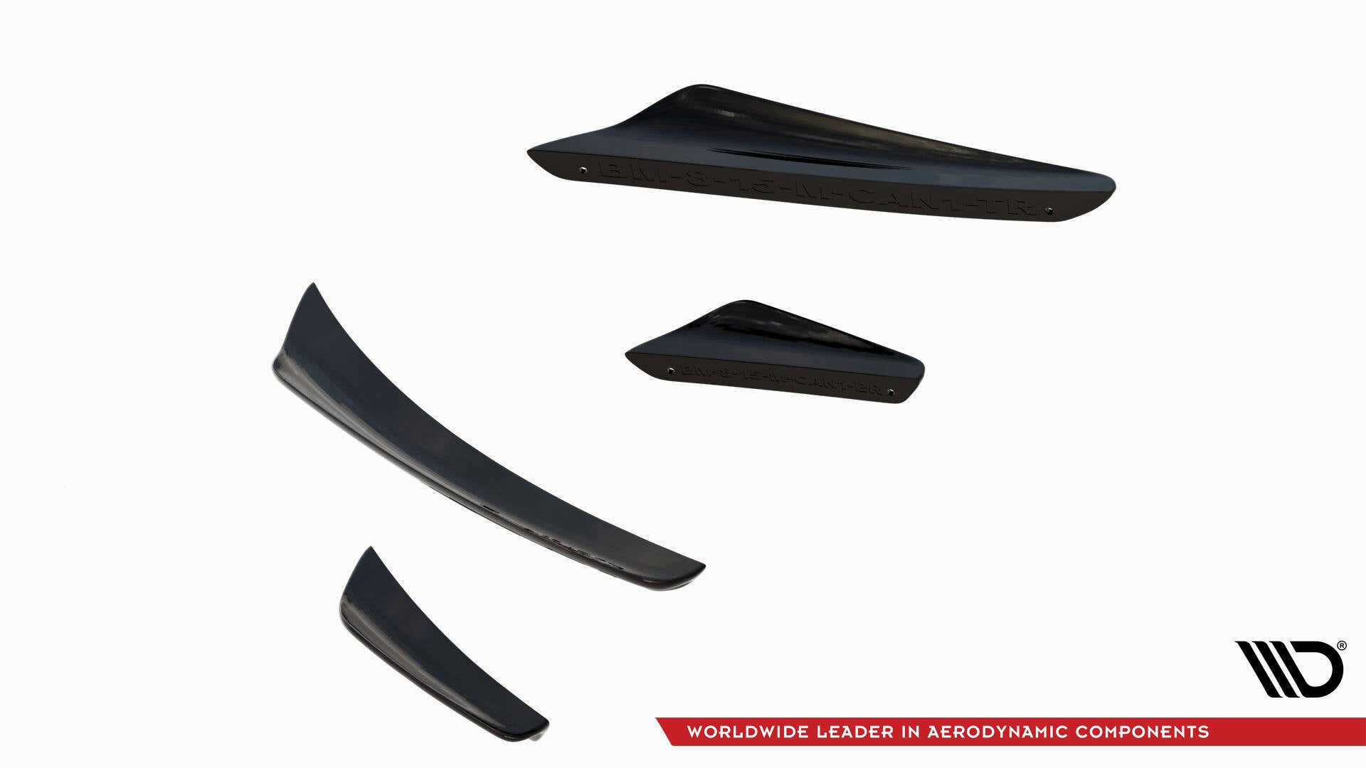 Maxton Design - Stoßstangen Flaps Wings vorne Canards für BMW M8 Gran Coupe F93 / Coupe F92 - Aerowerk.