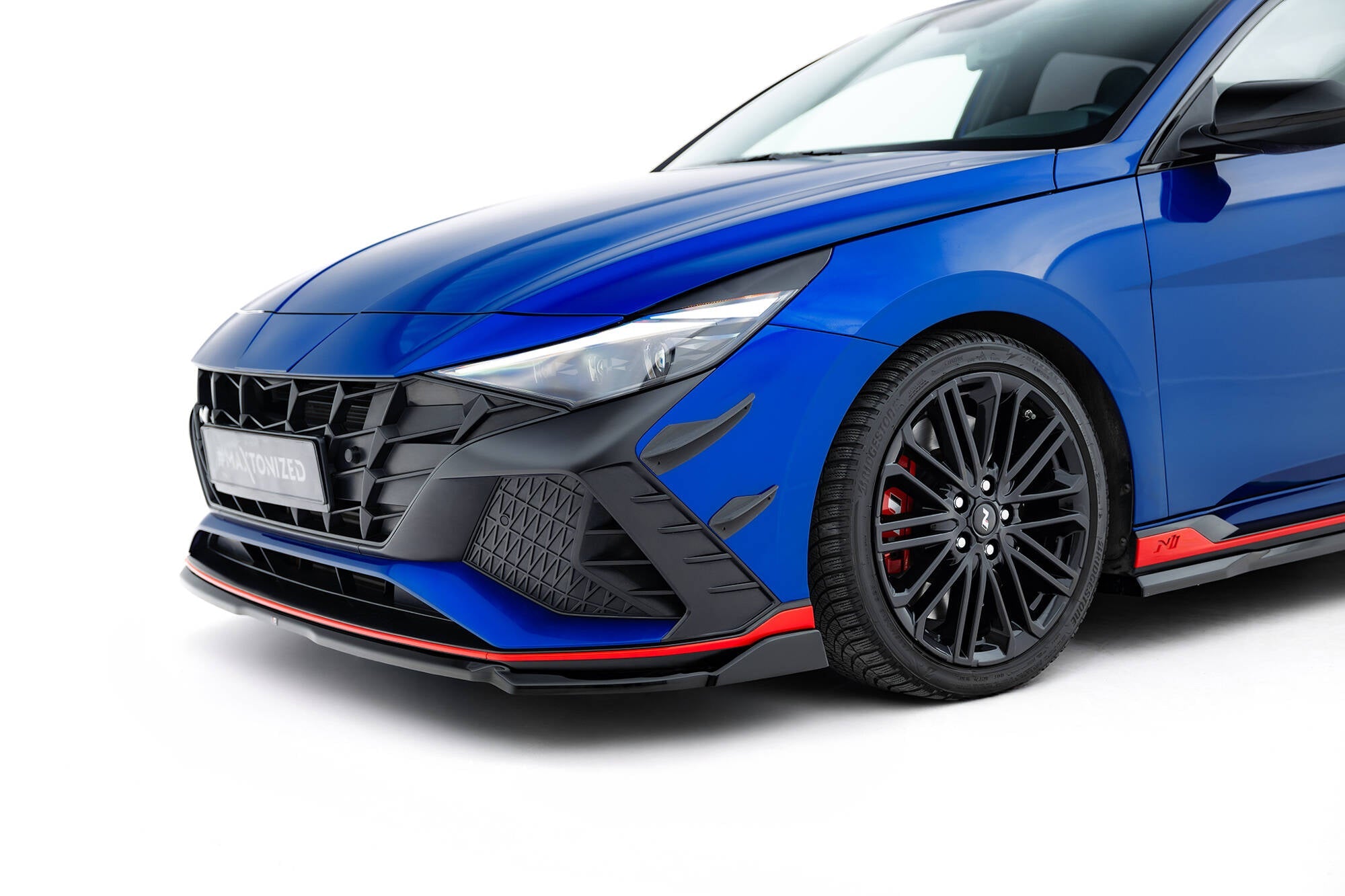 Maxton Design - Stoßstangen Flaps Wings vorne Canards für Hyundai Elantra N Mk7 - Aerowerk.