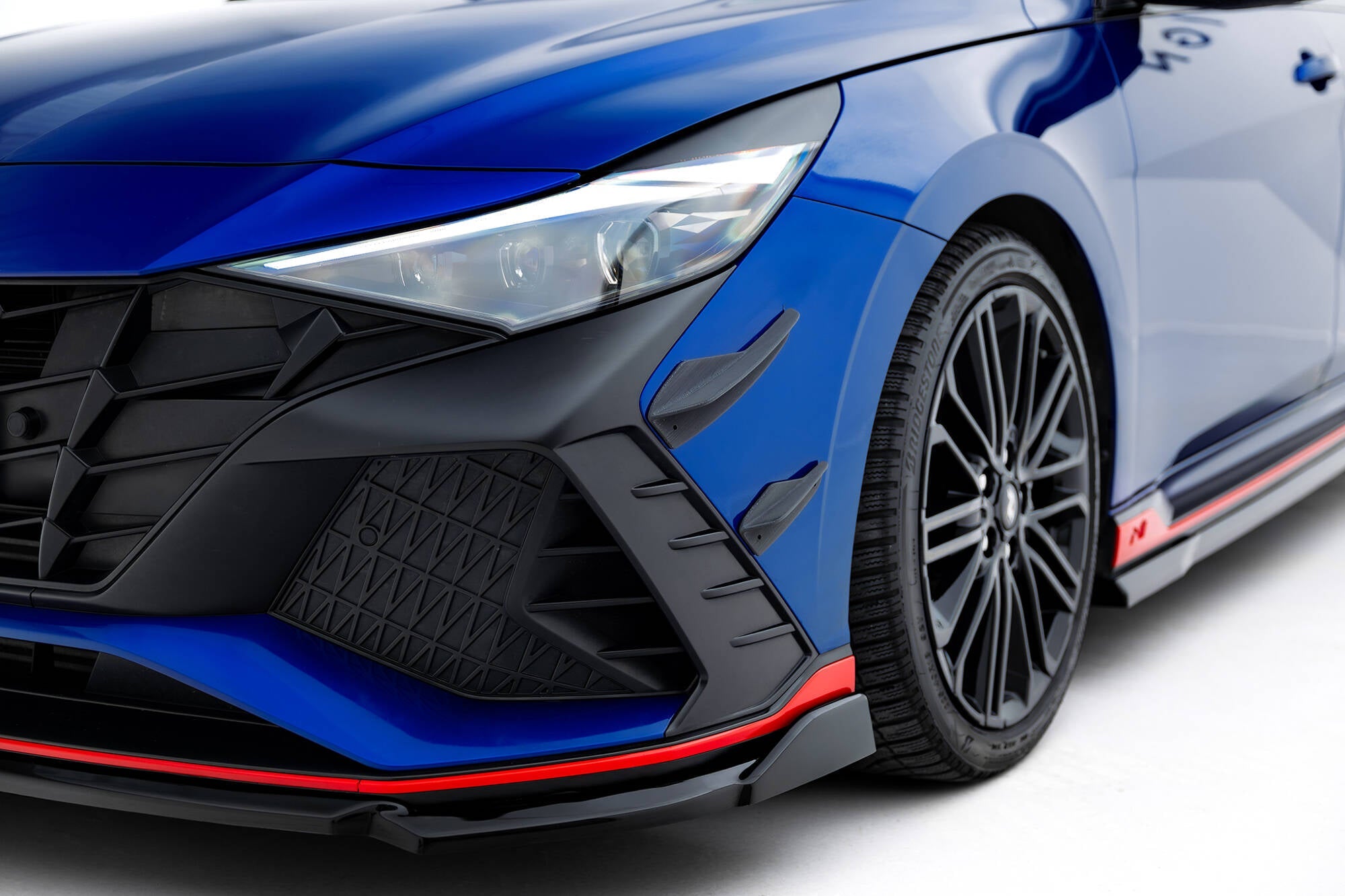 Maxton Design - Stoßstangen Flaps Wings vorne Canards für Hyundai Elantra N Mk7 - Aerowerk.