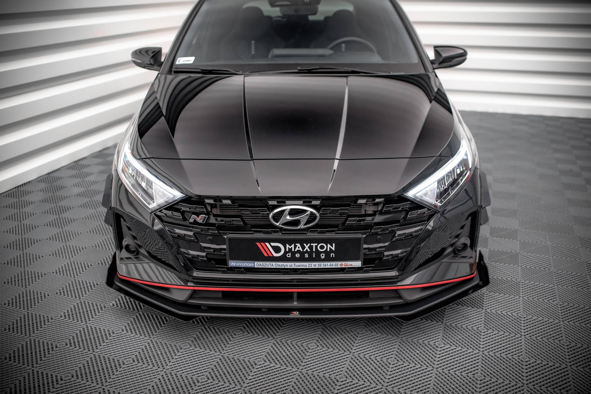 Maxton Design - Stoßstangen Flaps Wings vorne Canards für Hyundai I20 N Mk3 - Aerowerk.