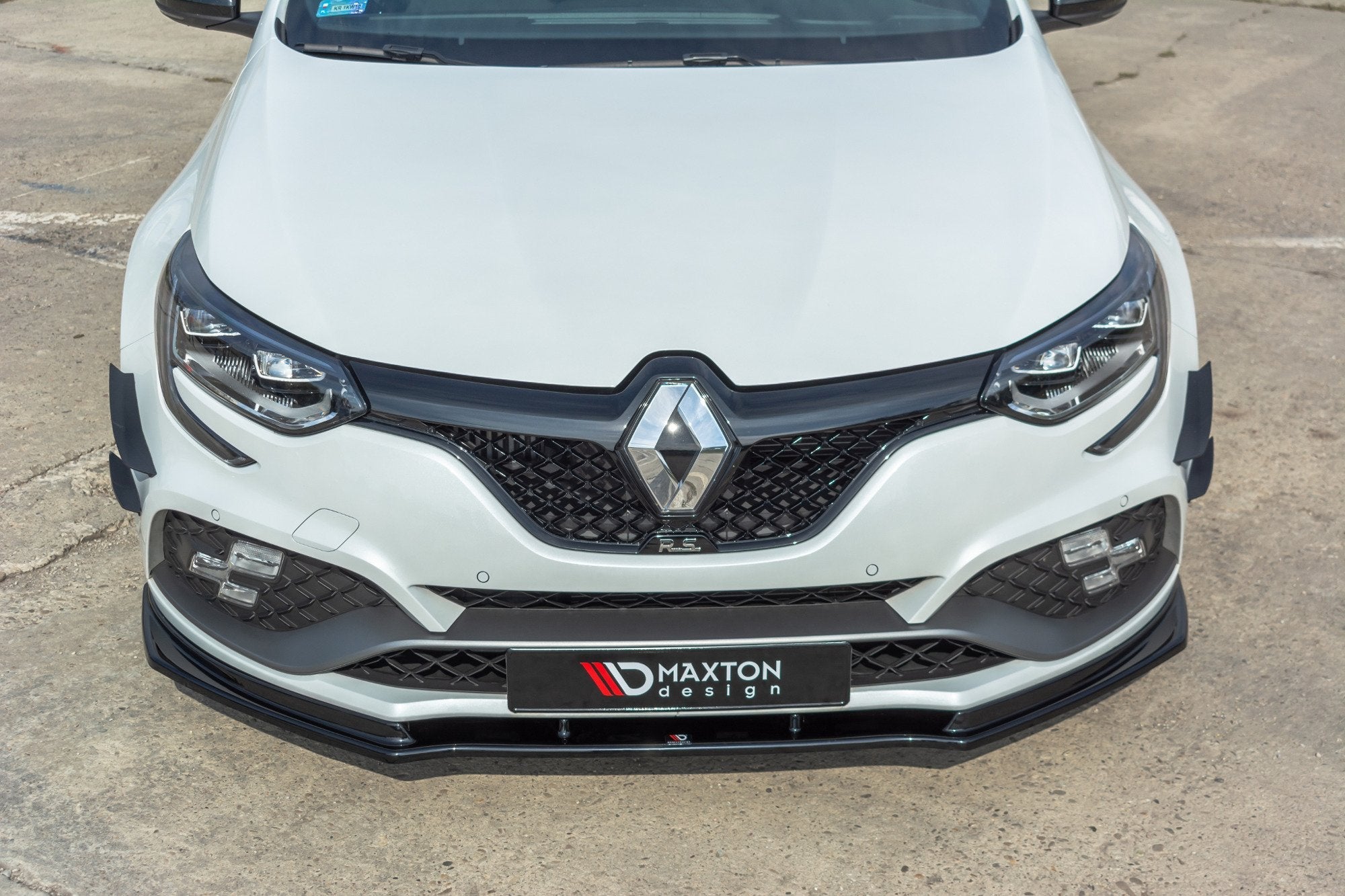 Maxton Design - Stoßstangen Flaps Wings vorne Canards für Renault Megane IV RS - Aerowerk.