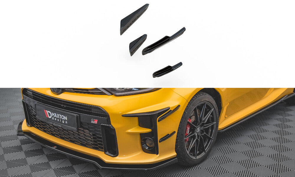 Stoßstangen Flaps Wings vorne Canards für Toyota GR Yaris - Aerowerk.