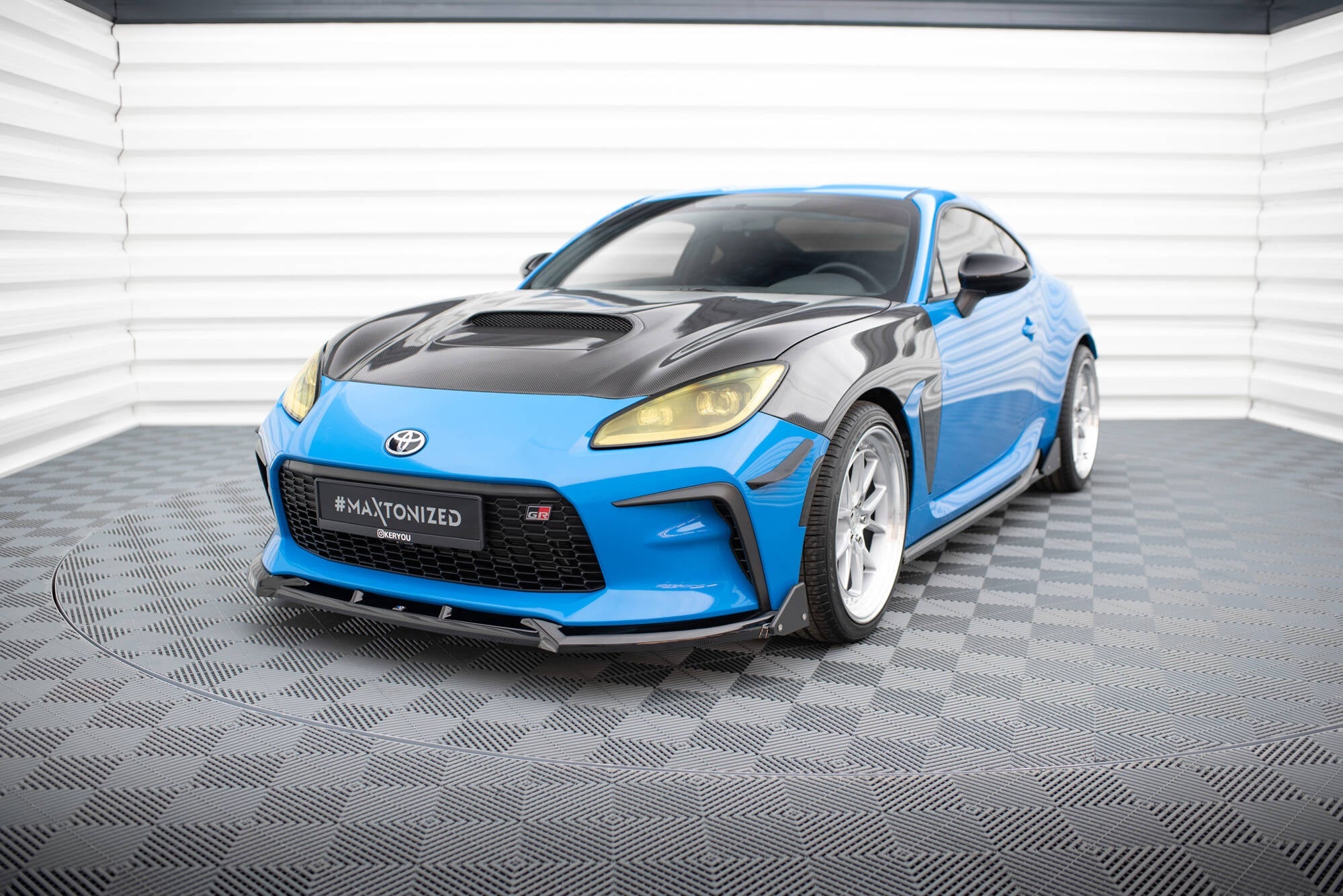 Maxton Design - Stoßstangen Flaps Wings vorne Canards für Toyota GR86 Mk1 - Aerowerk.