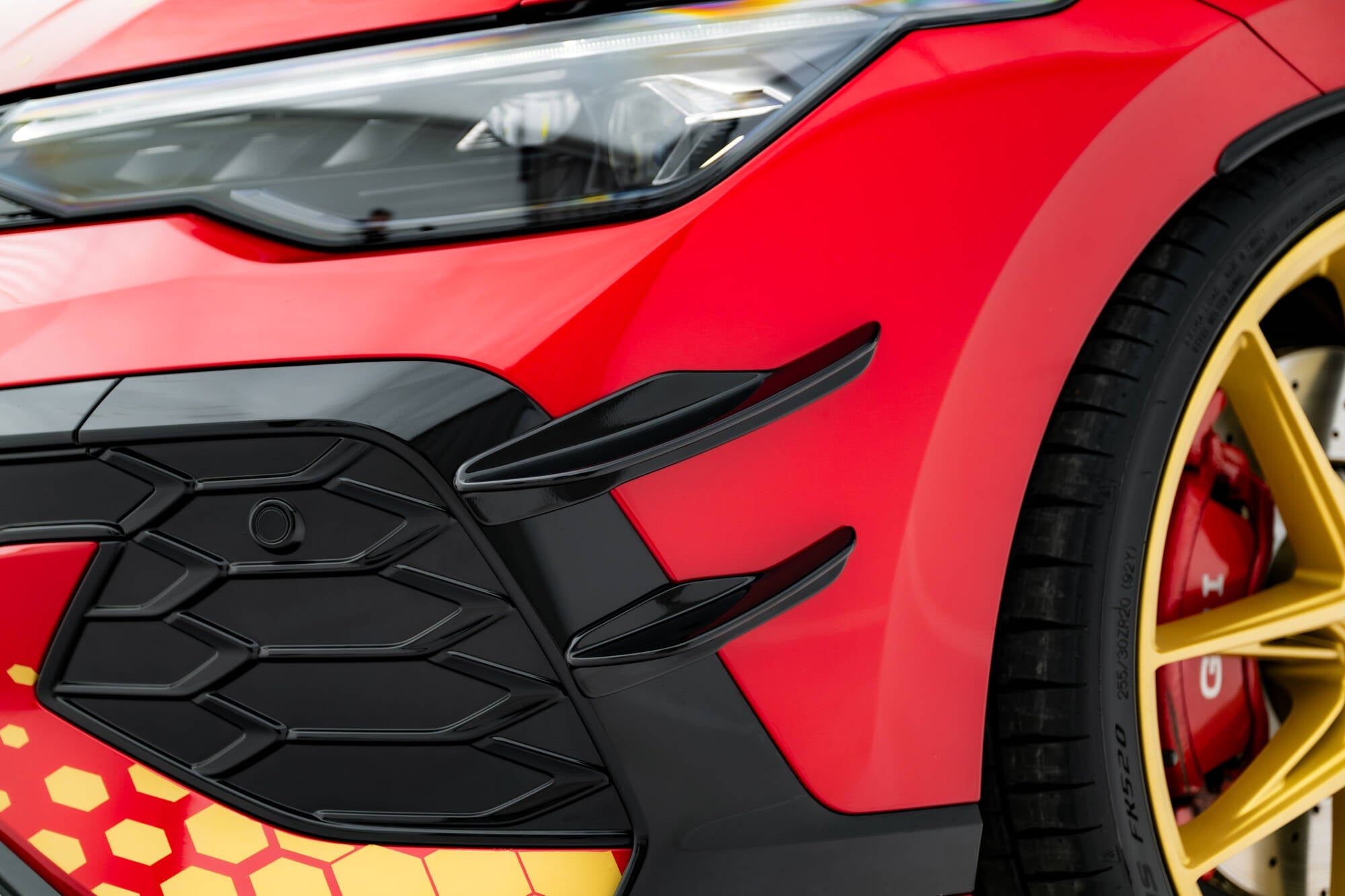 Maxton Design - Stoßstangen Flaps Wings vorne Canards für VW Golf GTI Clubsport Mk8 Facelift - Aerowerk.