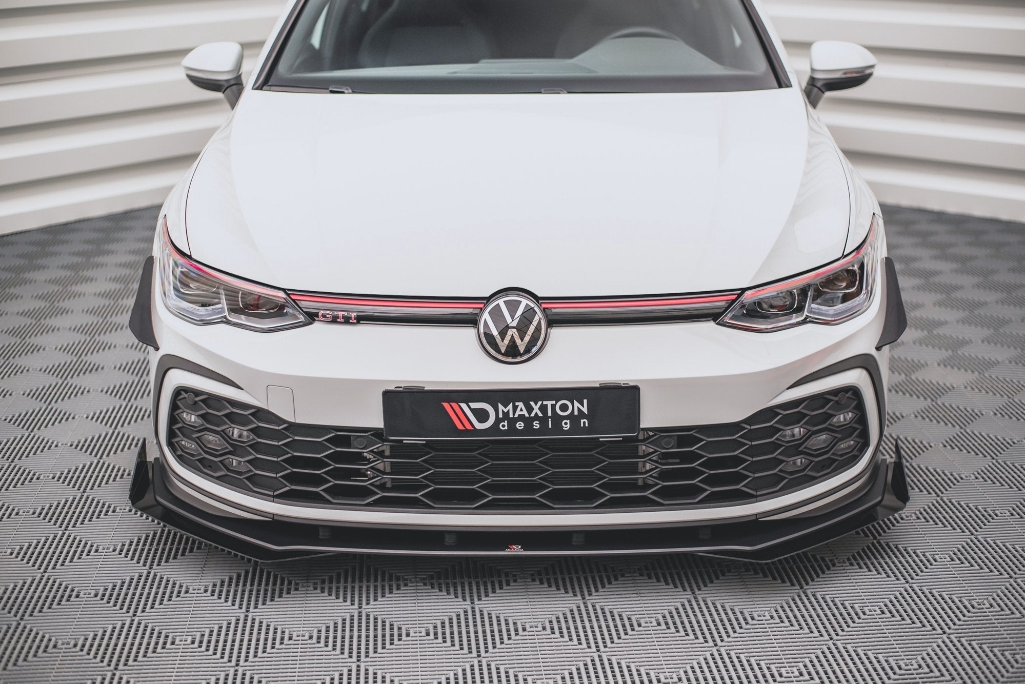 Maxton Design - Stoßstangen Flaps Wings vorne Canards für VW Golf GTI Mk8 - Aerowerk.
