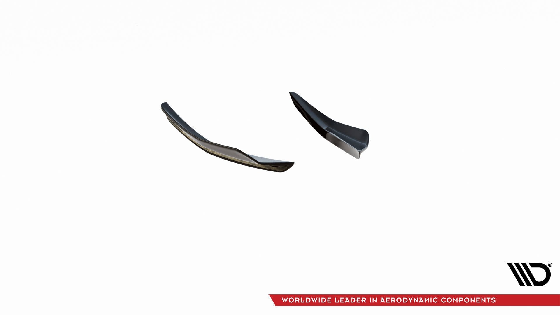 Maxton Design - Stoßstangen Flaps Wings vorne Canards für VW Golf GTI Mk8 - Aerowerk.