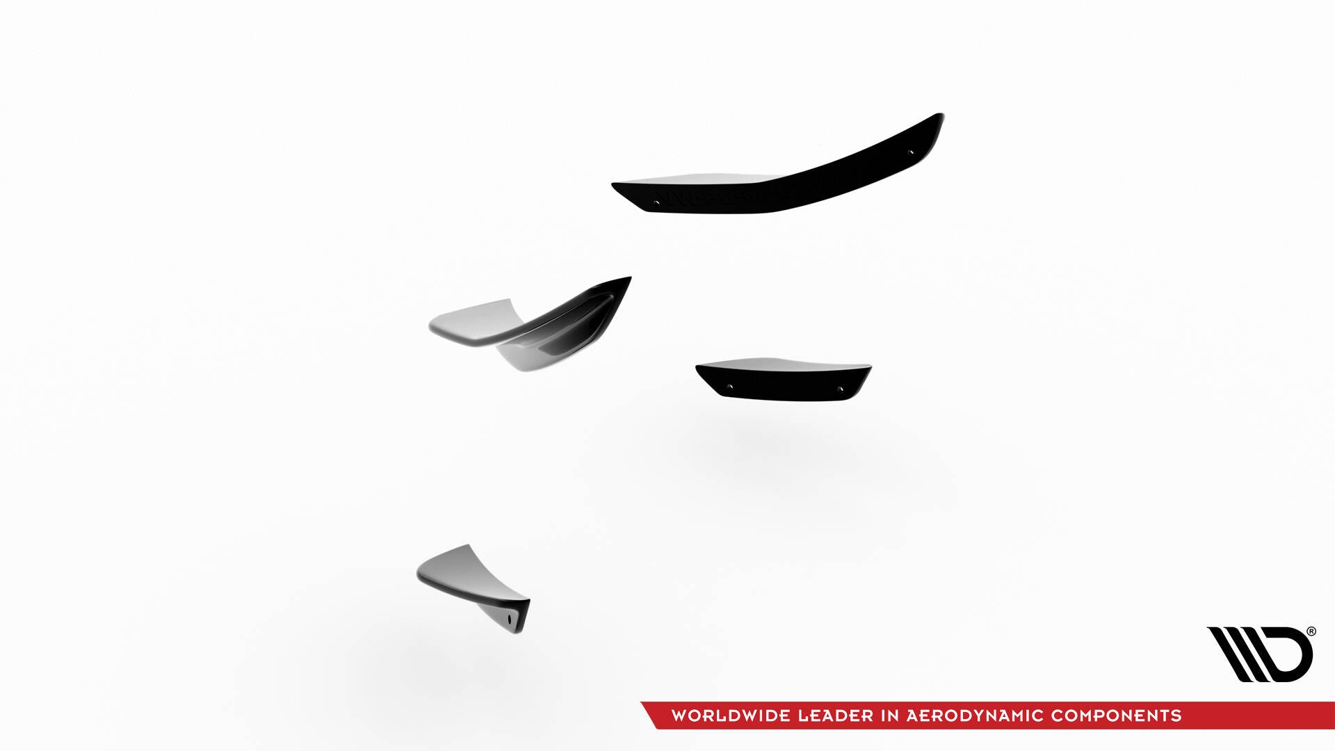 Maxton Design - Stoßstangen Flaps Wings vorne Canards für VW Polo GTI Mk6 Facelift - Aerowerk.