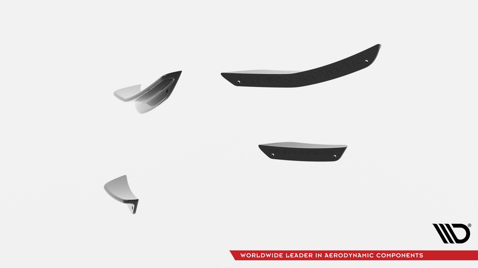 Maxton Design - Stoßstangen Flaps Wings vorne Canards für VW Scirocco R Mk3 - Aerowerk.