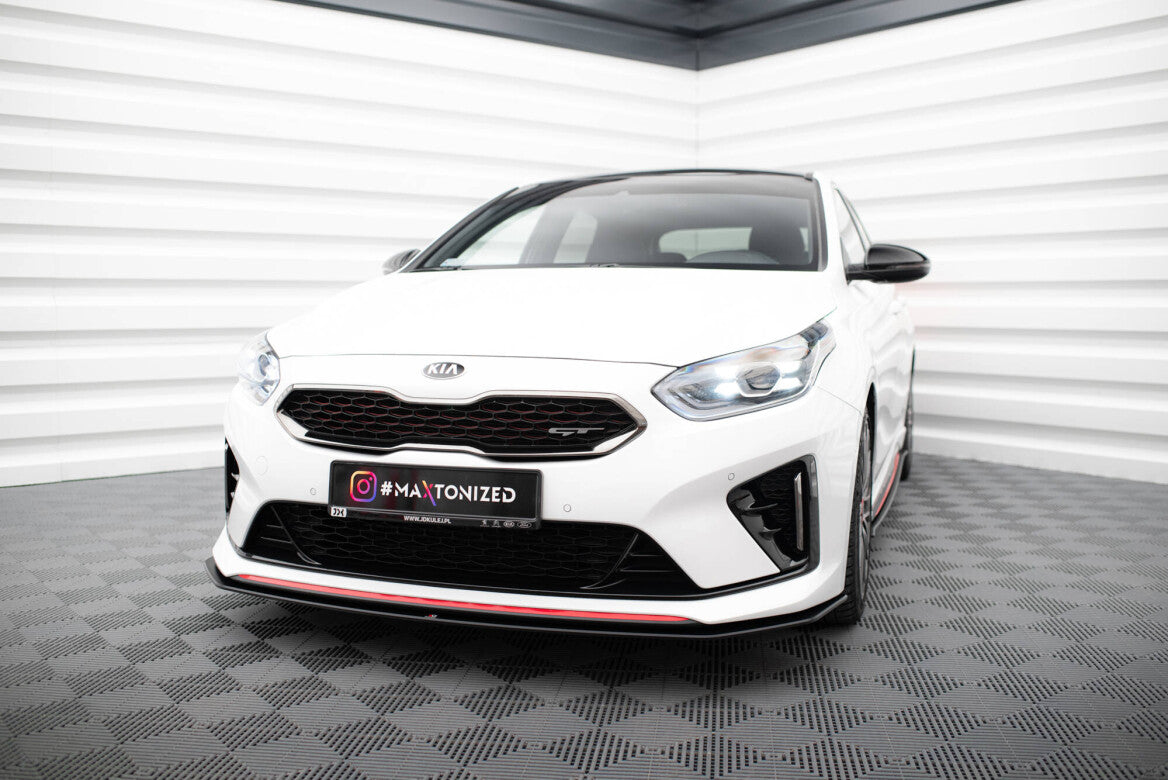 Street Pro Cup Spoilerlippe Front Ansatz für Kia Ceed GT Mk3 / Proceed Mk1 - Aerowerk.