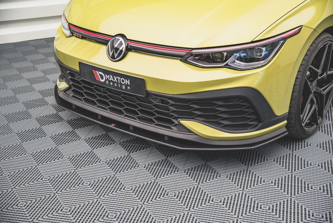 Street Pro Cup Spoilerlippe Front Ansatz für VW Golf 8 GTI Clubsport - Aerowerk.