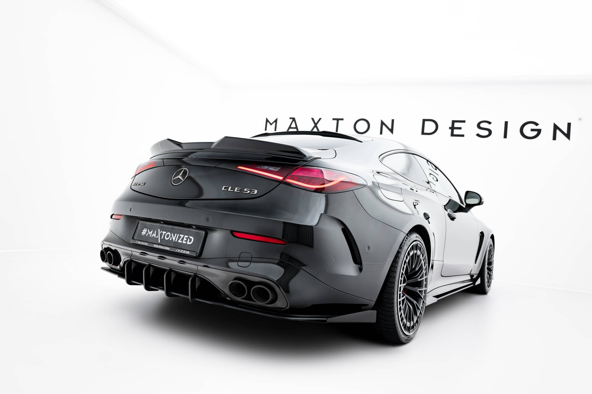 Maxton Design - Street Pro Diffusor + Flaps für Mercedes - AMG CLE 53 C236 - Aerowerk.