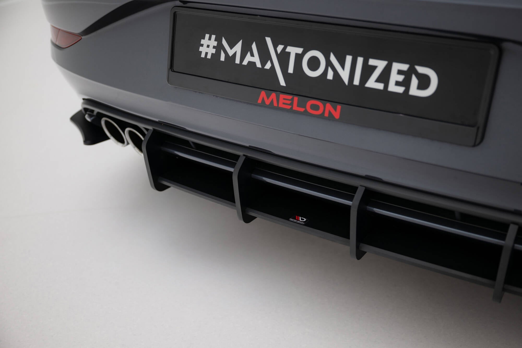 Maxton Design - Street Pro Diffusor + Flaps für VW Polo GTI Mk6 Facelift - Aerowerk.