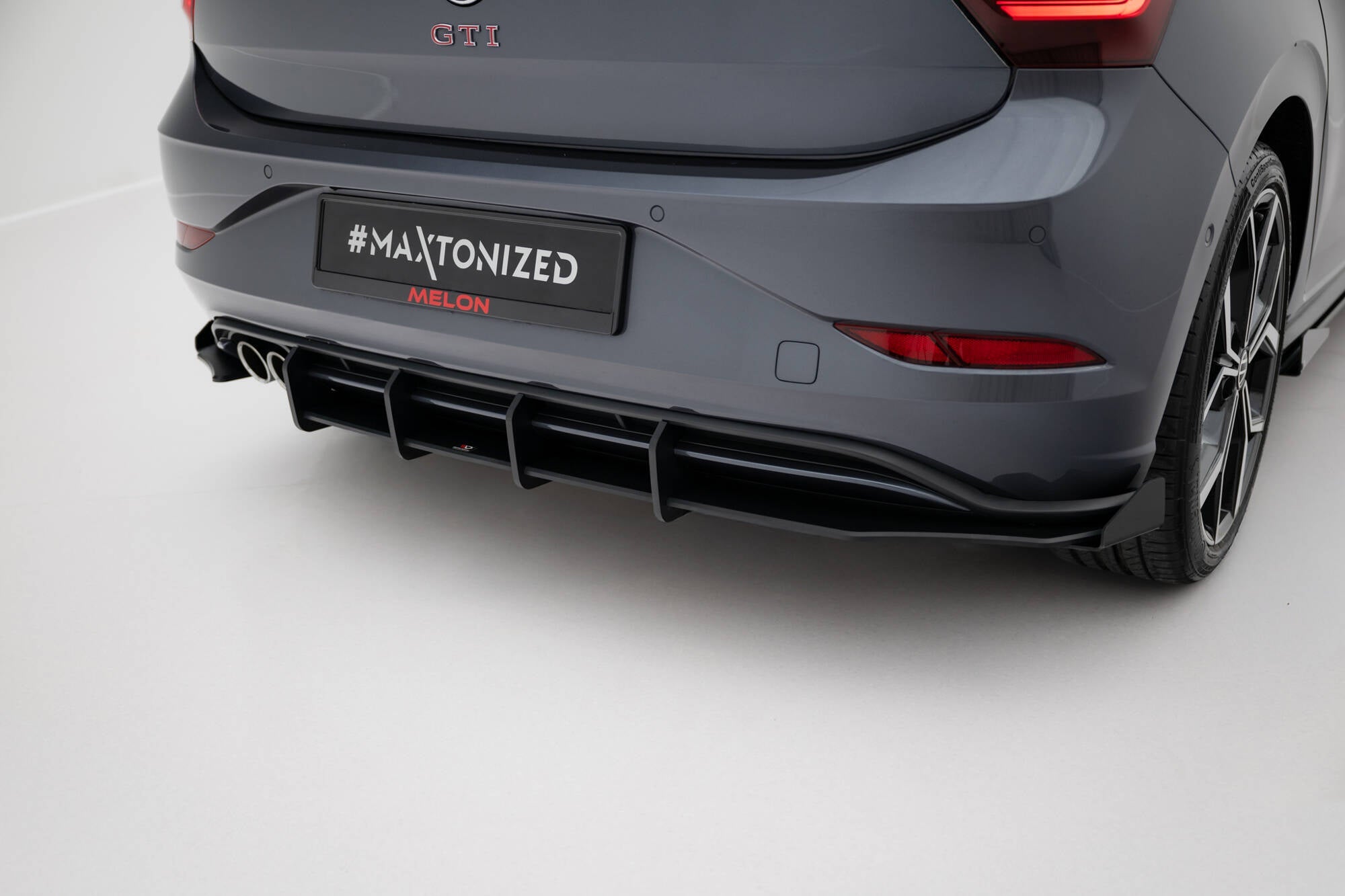Maxton Design - Street Pro Diffusor + Flaps für VW Polo GTI Mk6 Facelift - Aerowerk.