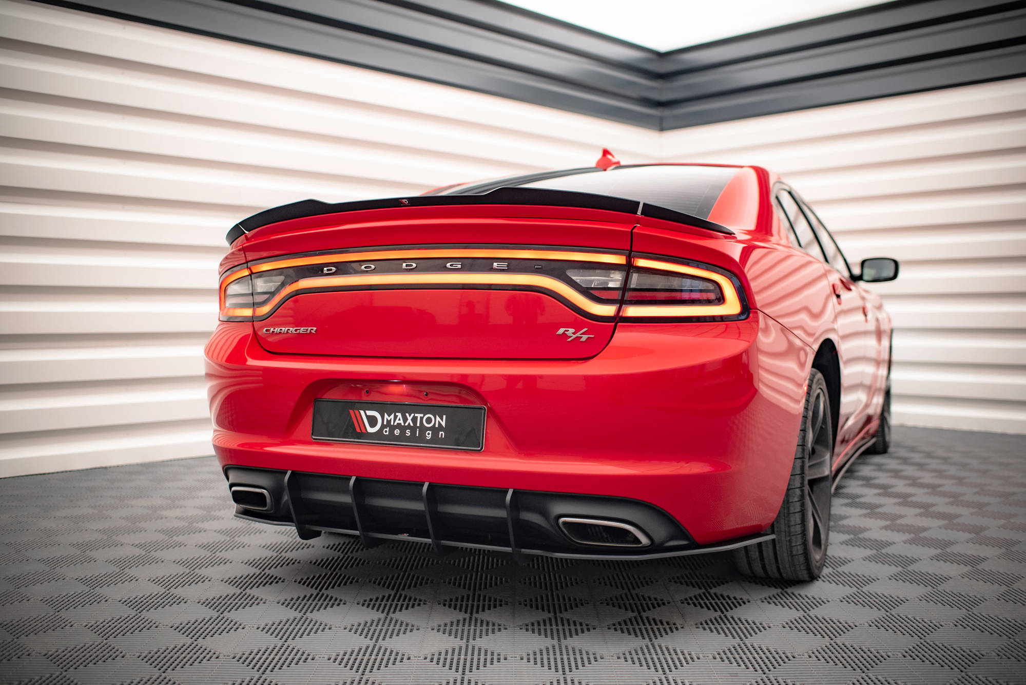 Maxton Design - Street Pro Diffusor für Dodge Charger RT Mk7 Facelift - Aerowerk.