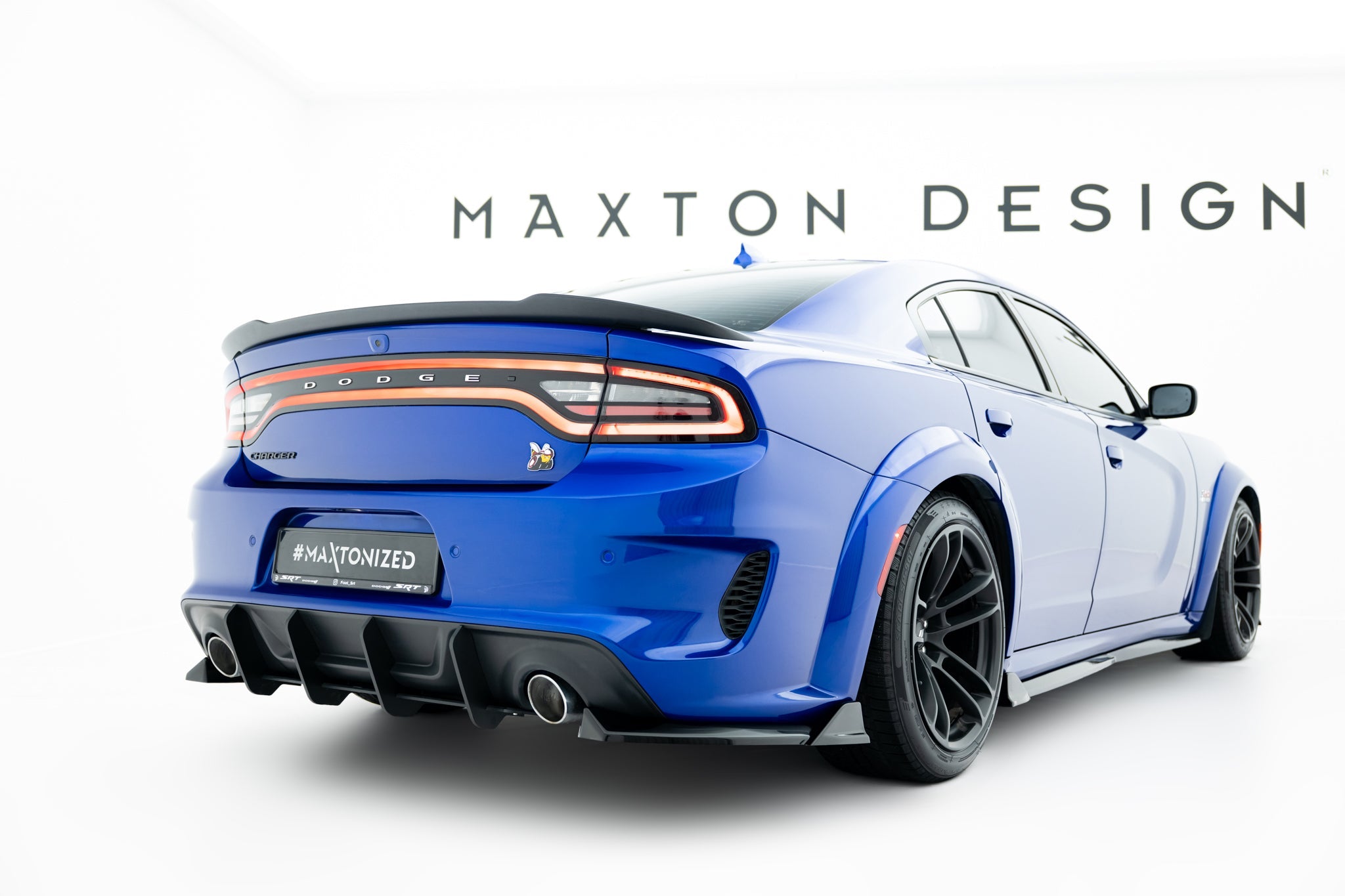 Maxton Design - Street Pro Diffusor für Dodge Charger RT Scat Pack Widebody Mk3 Facelift - Aerowerk.